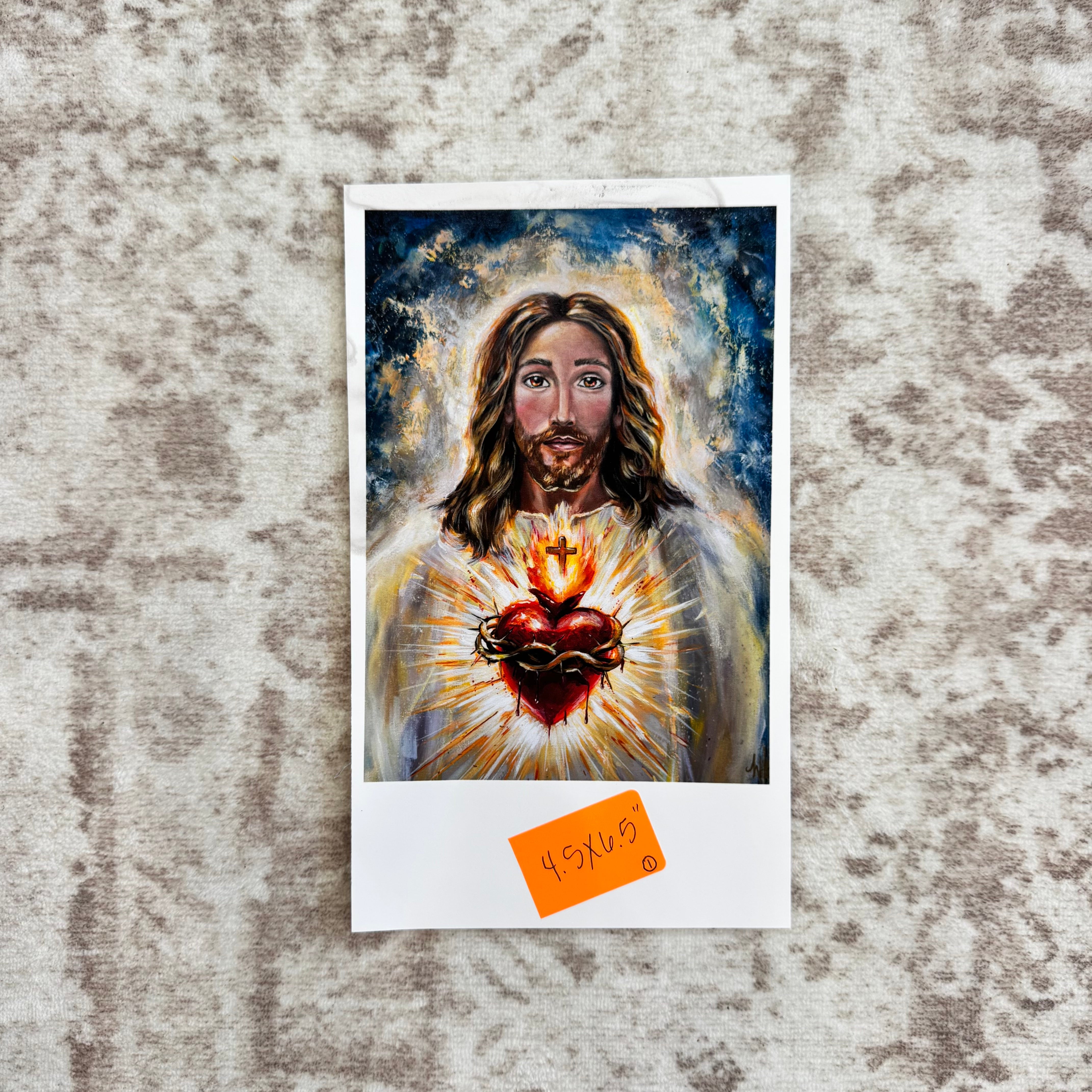 001 • His Most Sacred Heart • 4.5x6.5"