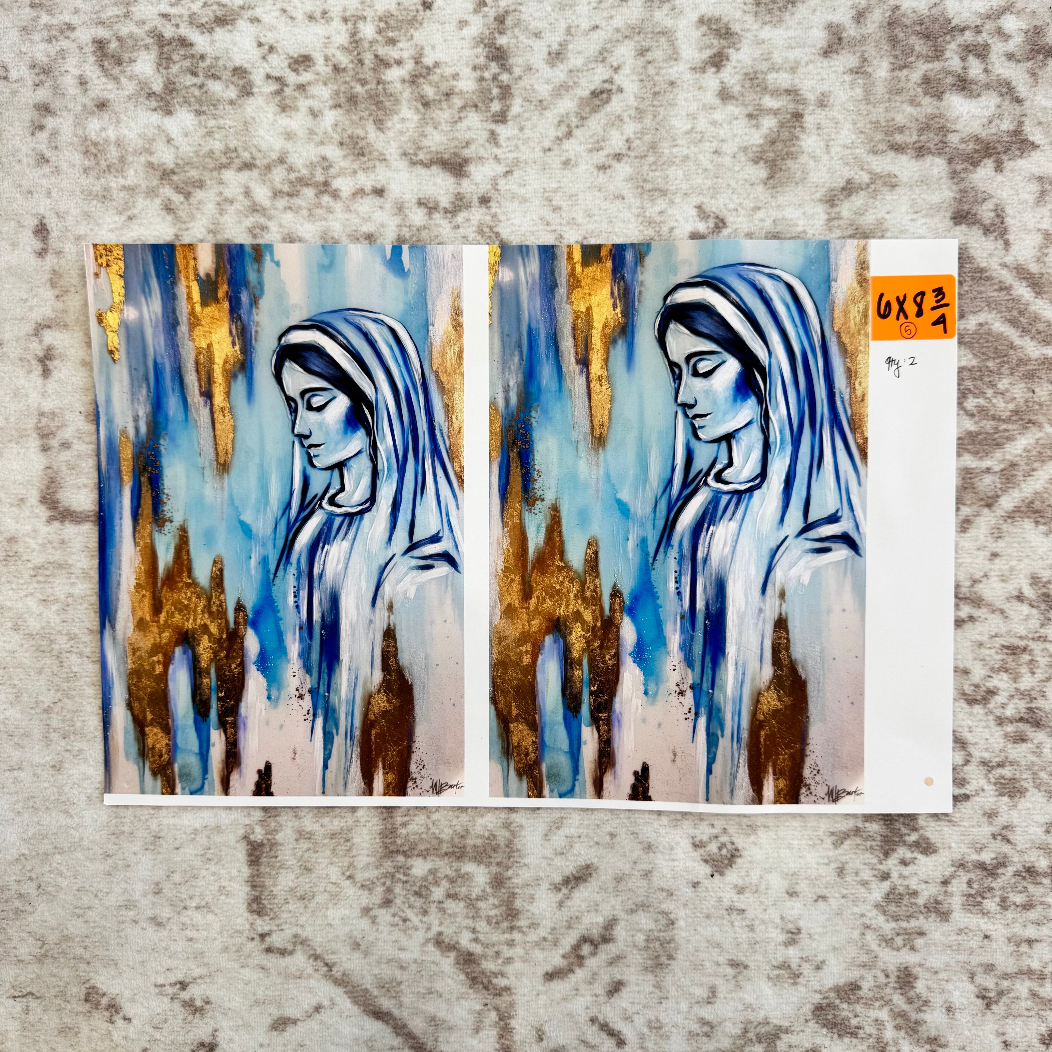 005 • Mary at the Cross • 6x8.75"