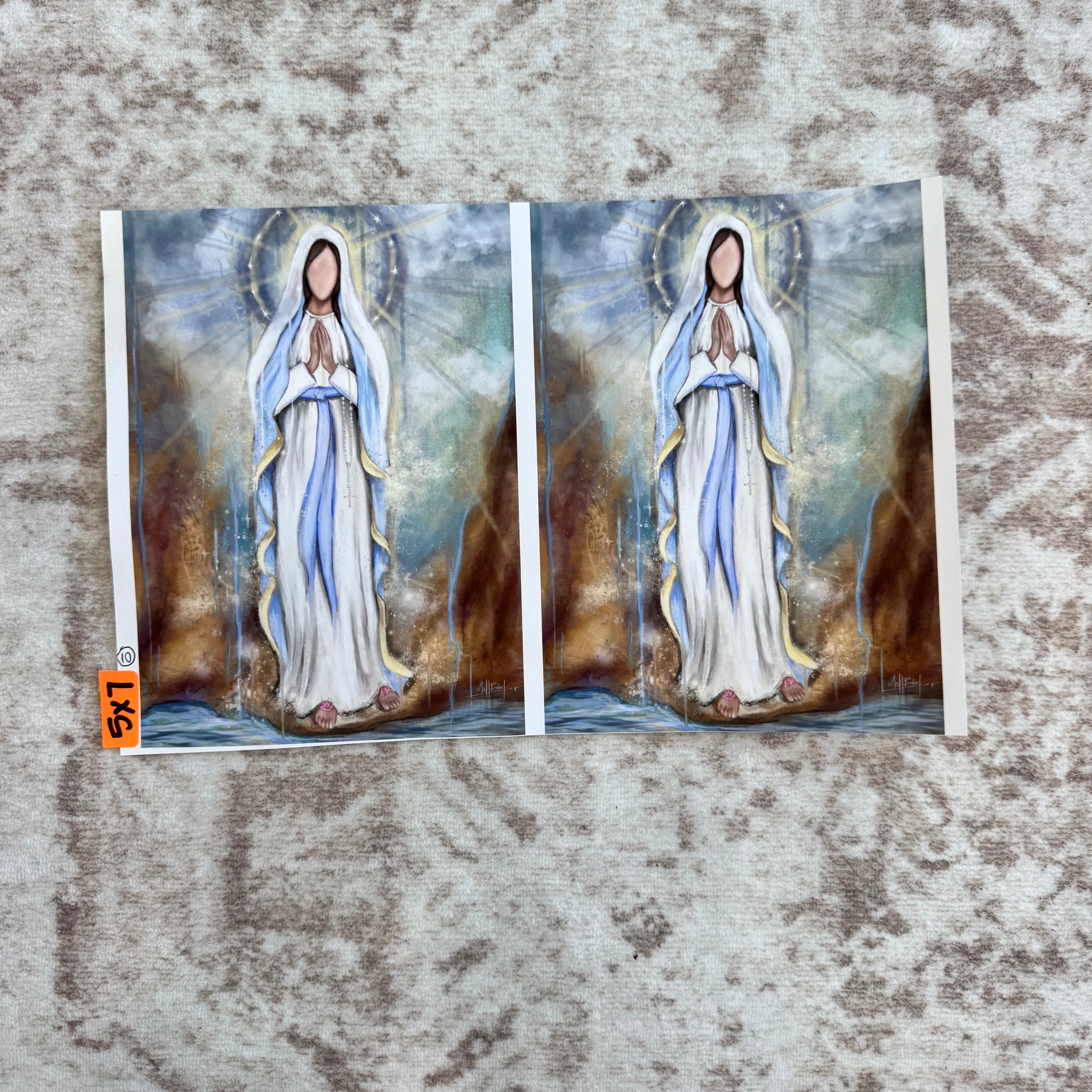 010 • Our Lady of Lourdes • 5x7"