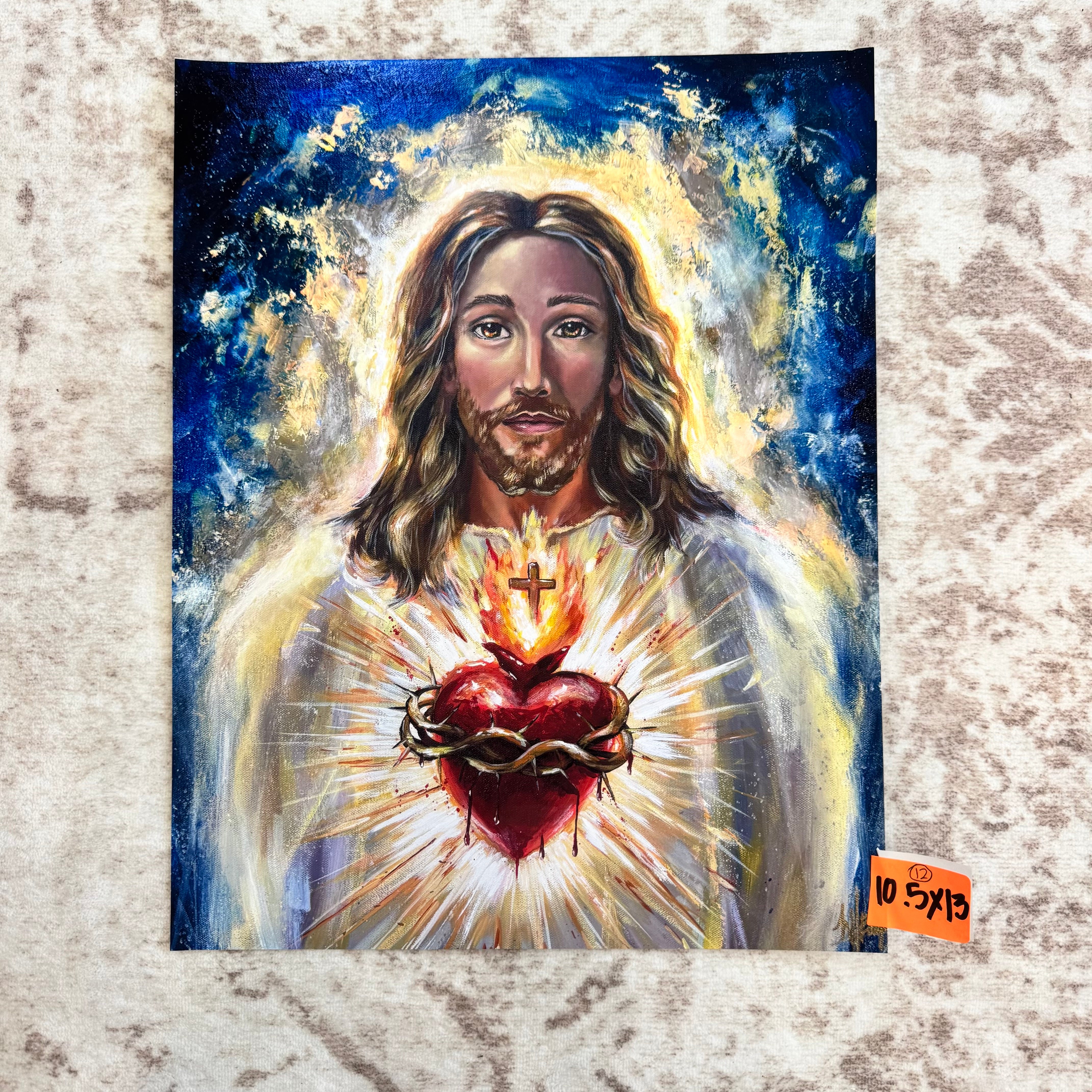 012 • His Most Sacred Heart • 10.5x13"