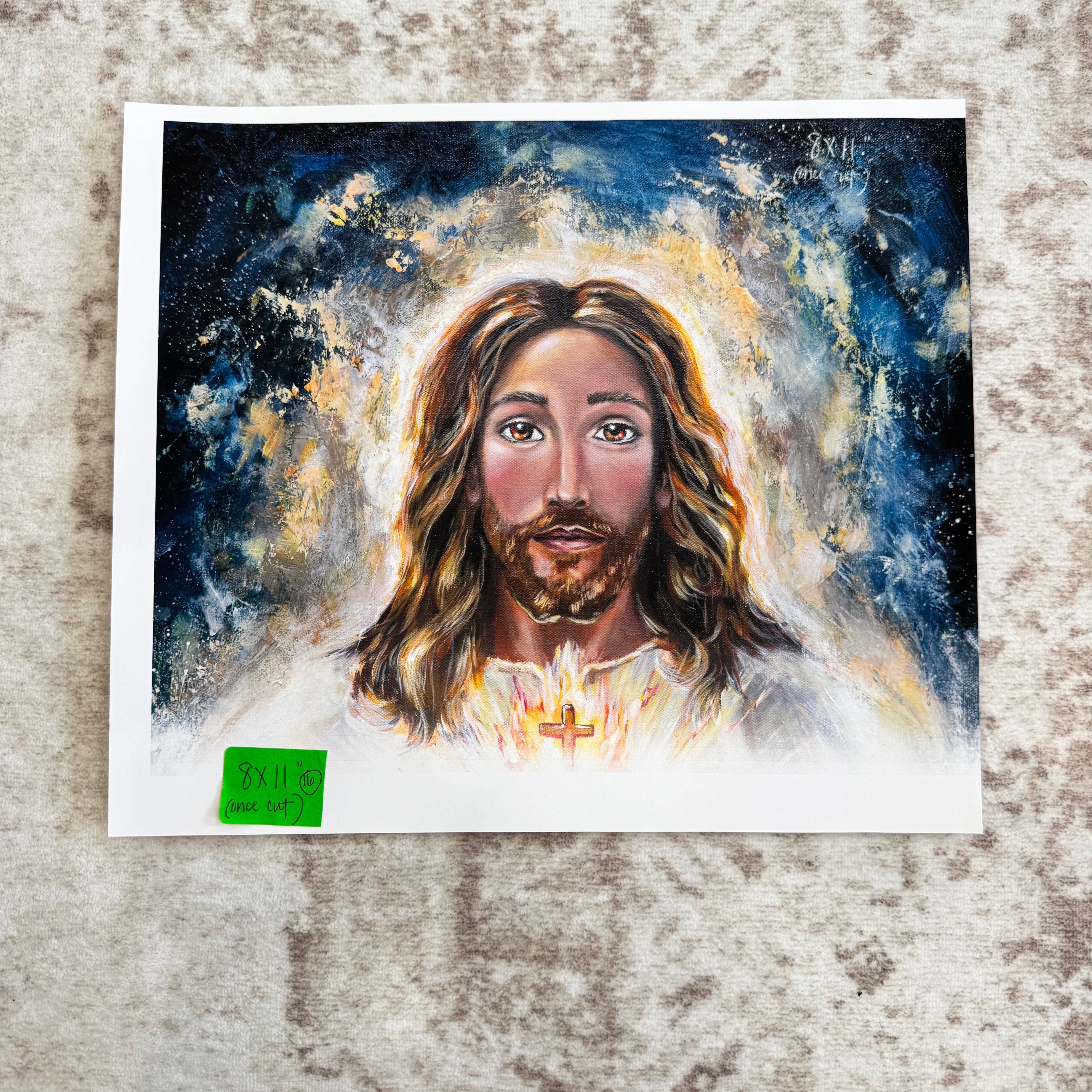 016 • The Gaze of Jesus • 8x11"