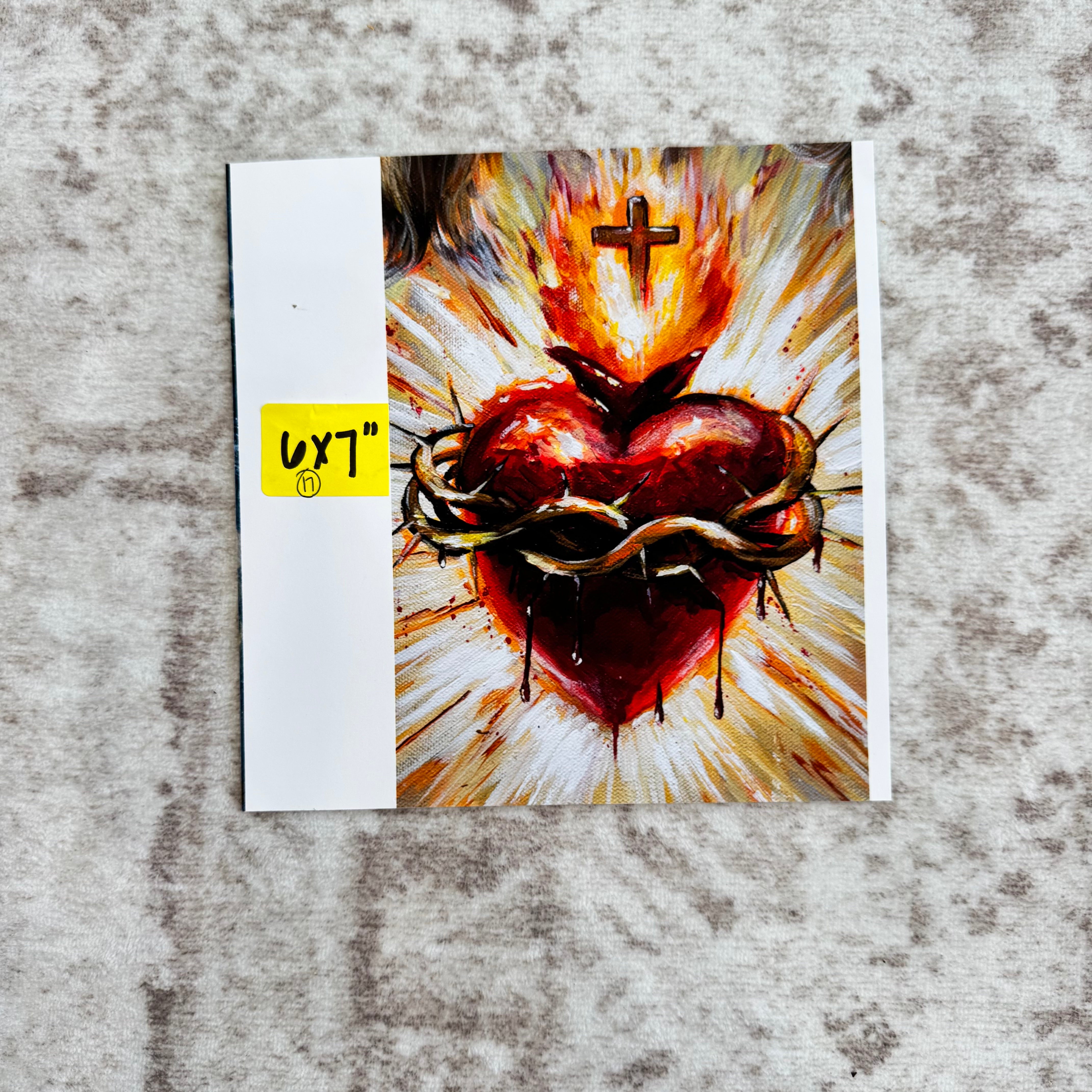017 • The Heart of Jesus • 6x7"
