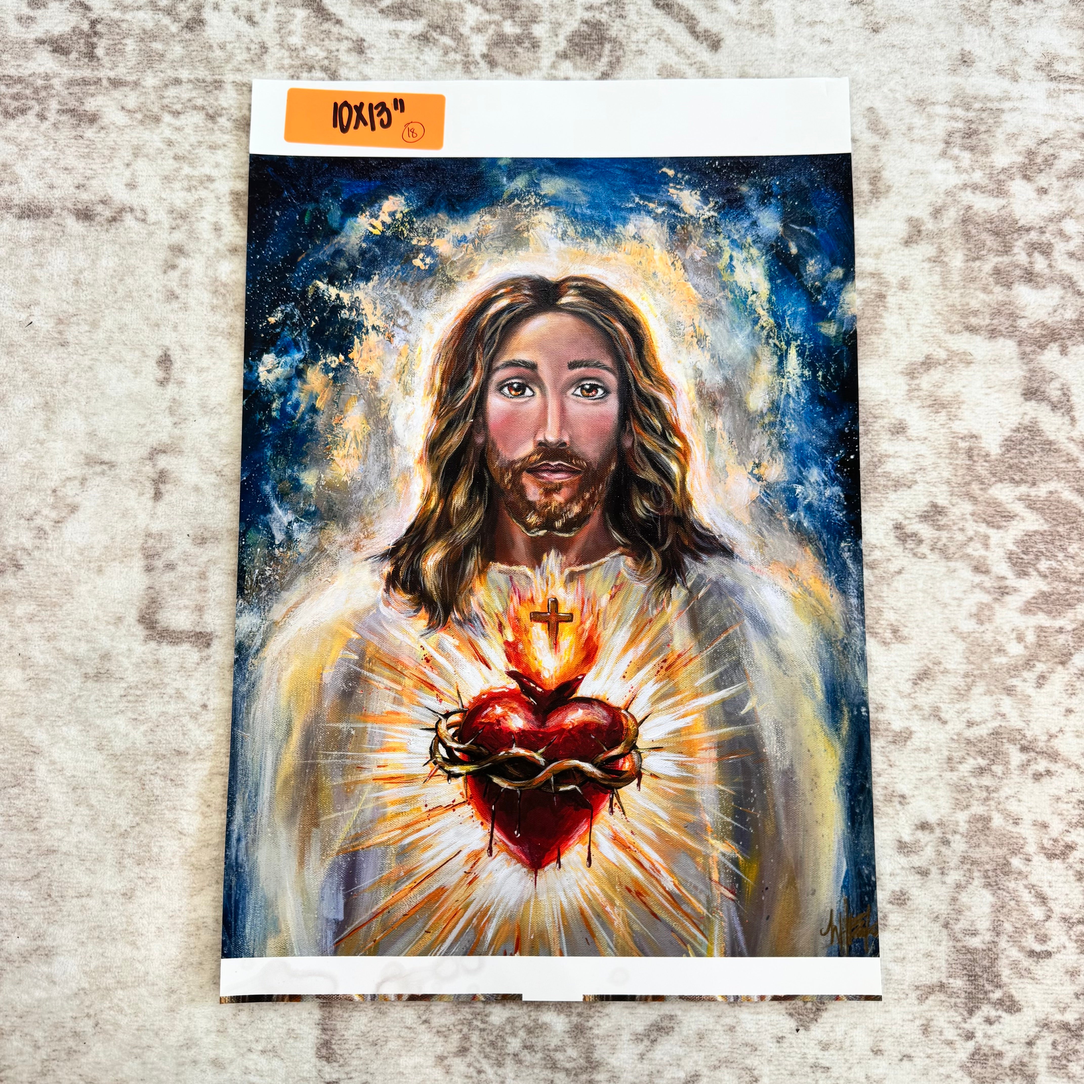 018 • His Most Sacred Heart • 10x13"