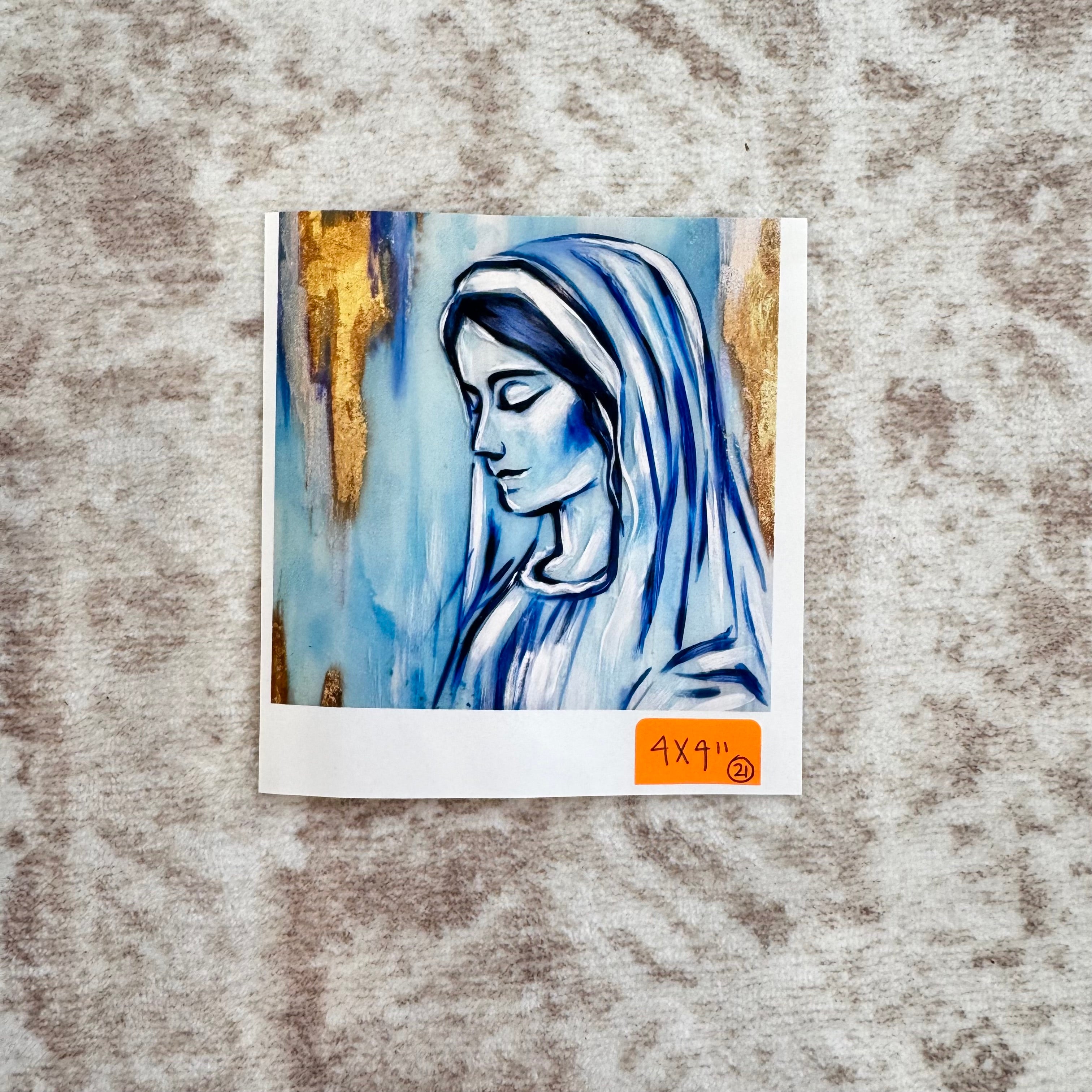 021 • Mary at the Cross • 4x4"