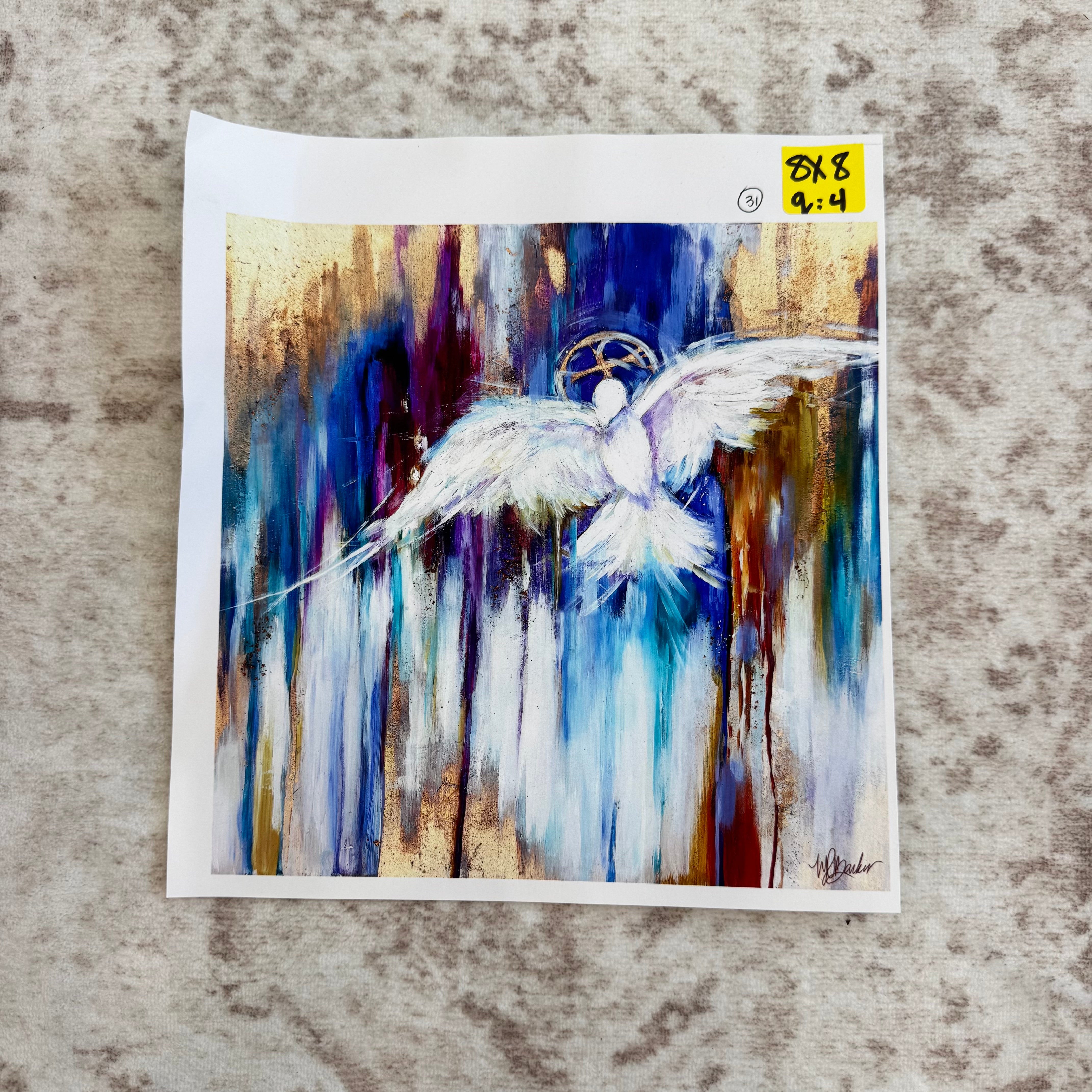 031 • Give Me Your Peace • 8x8"