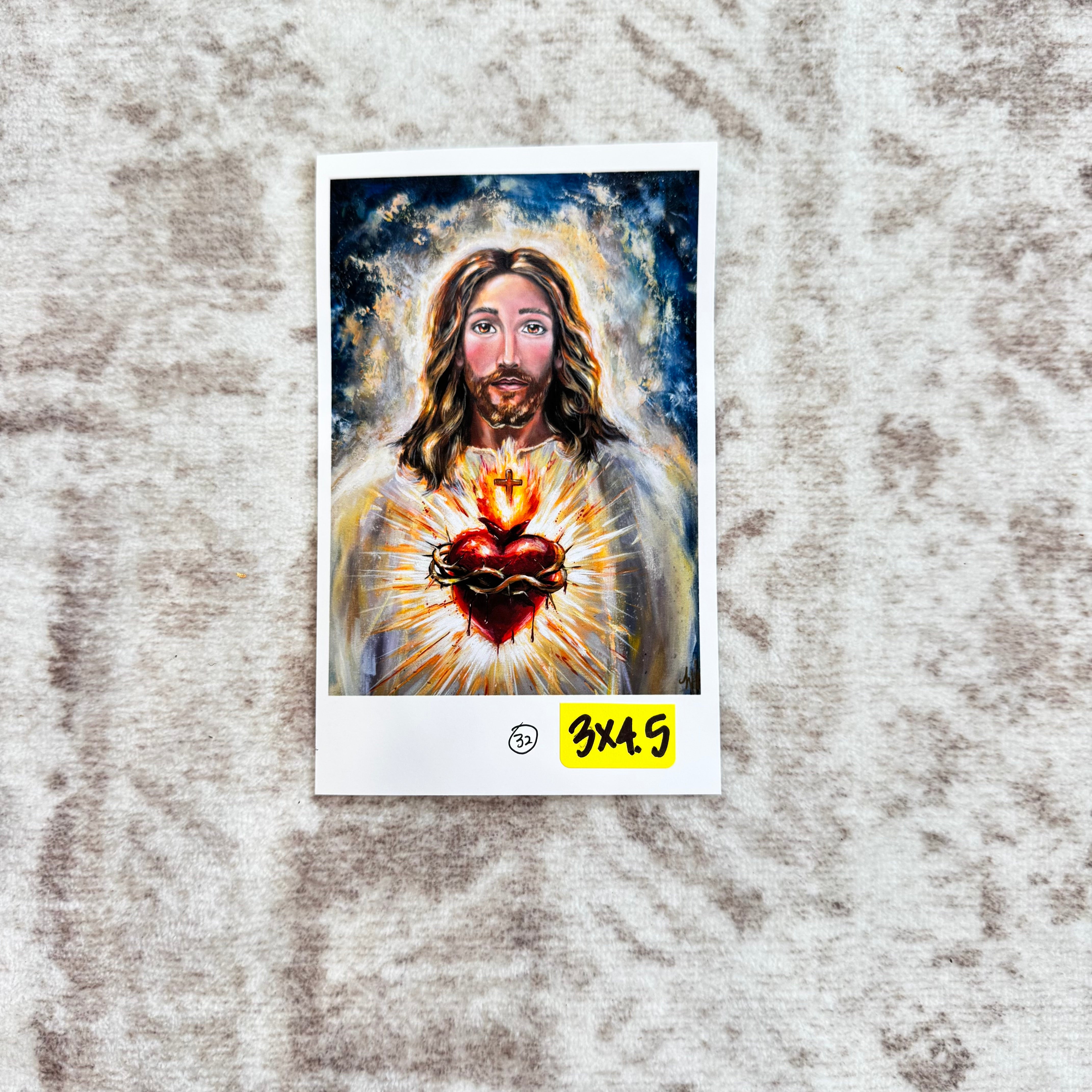 032 • His Most Sacred Heart • 3x4.5"