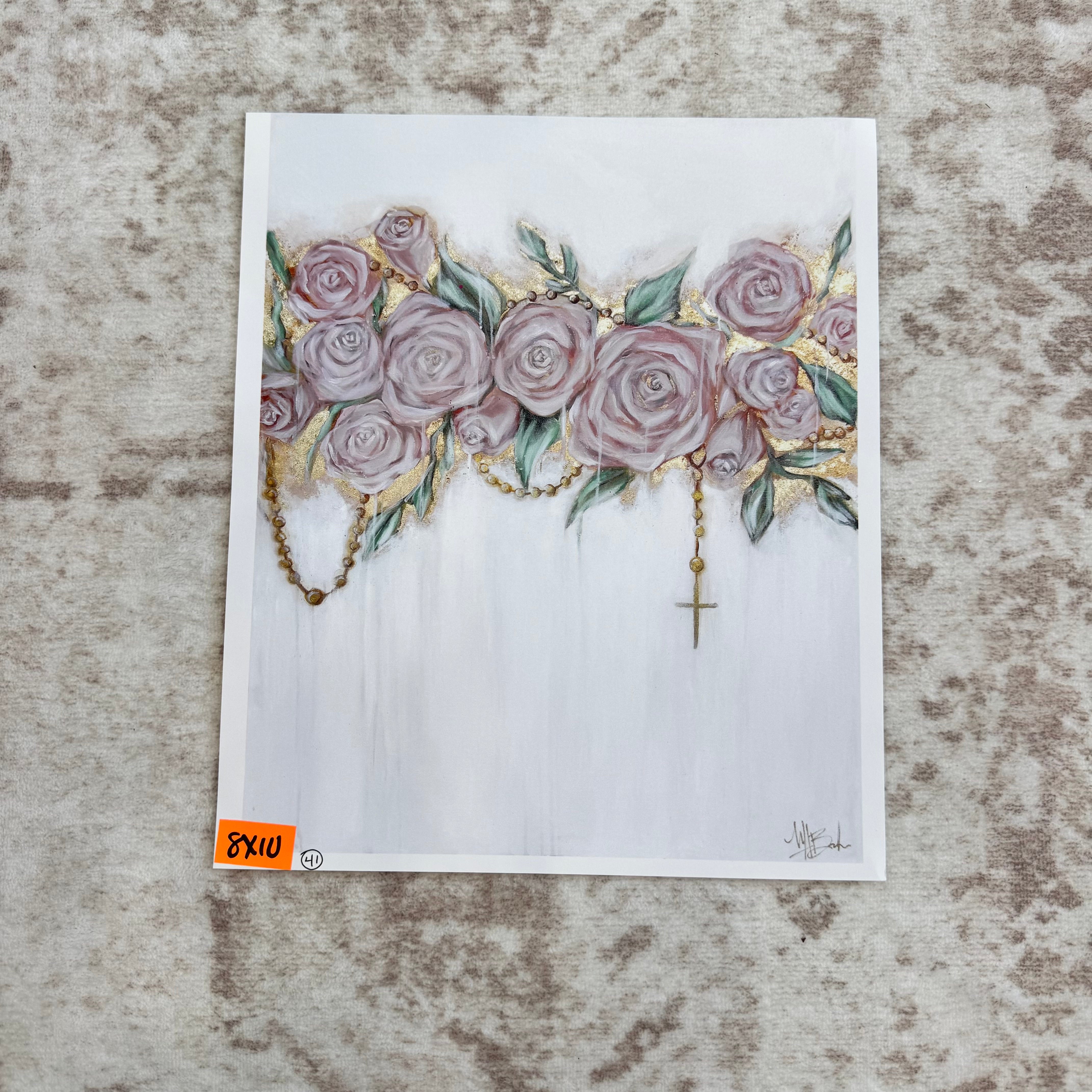 041 • Queen of the Rosary • 8x10"