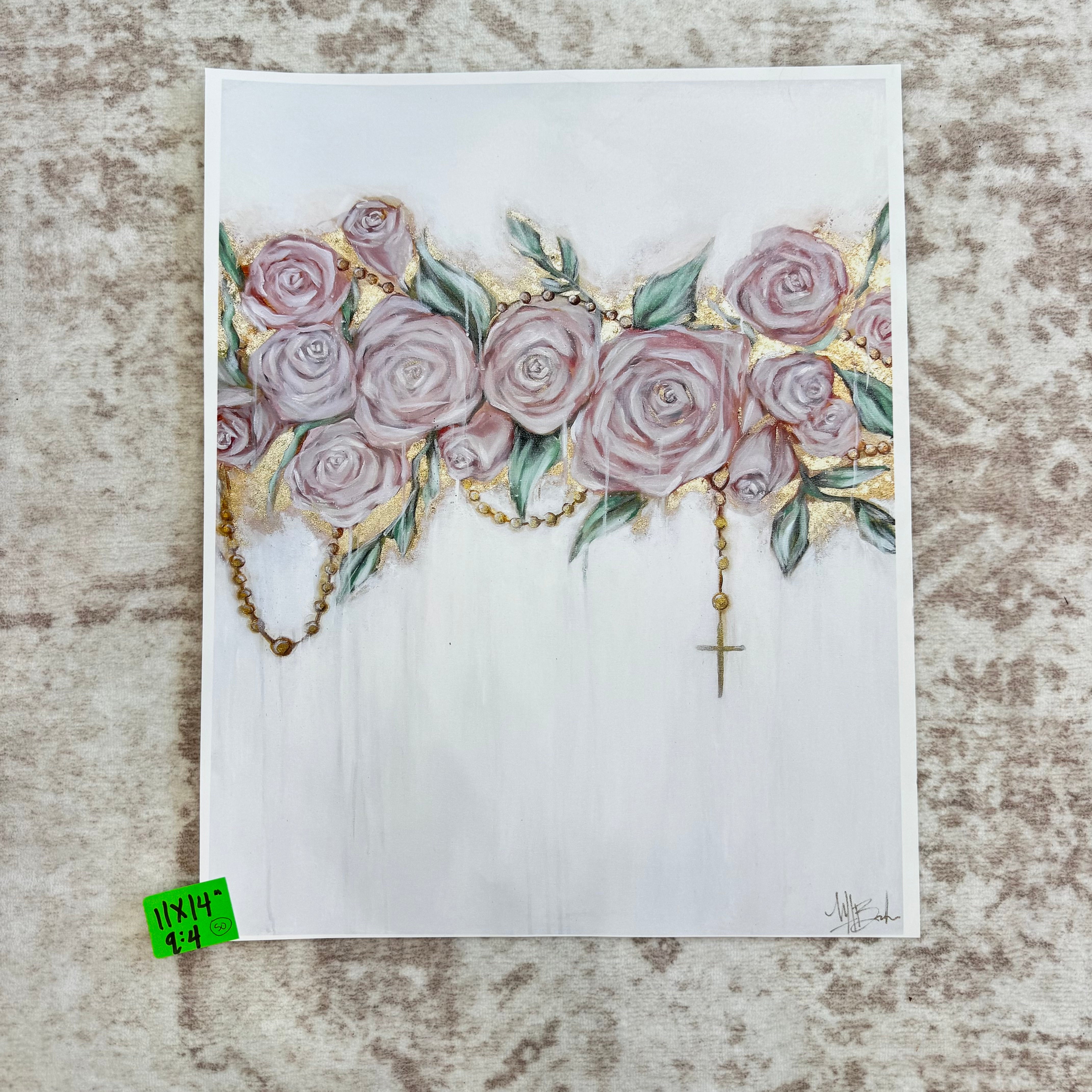 050 • Queen of the Rosary • 11x14"