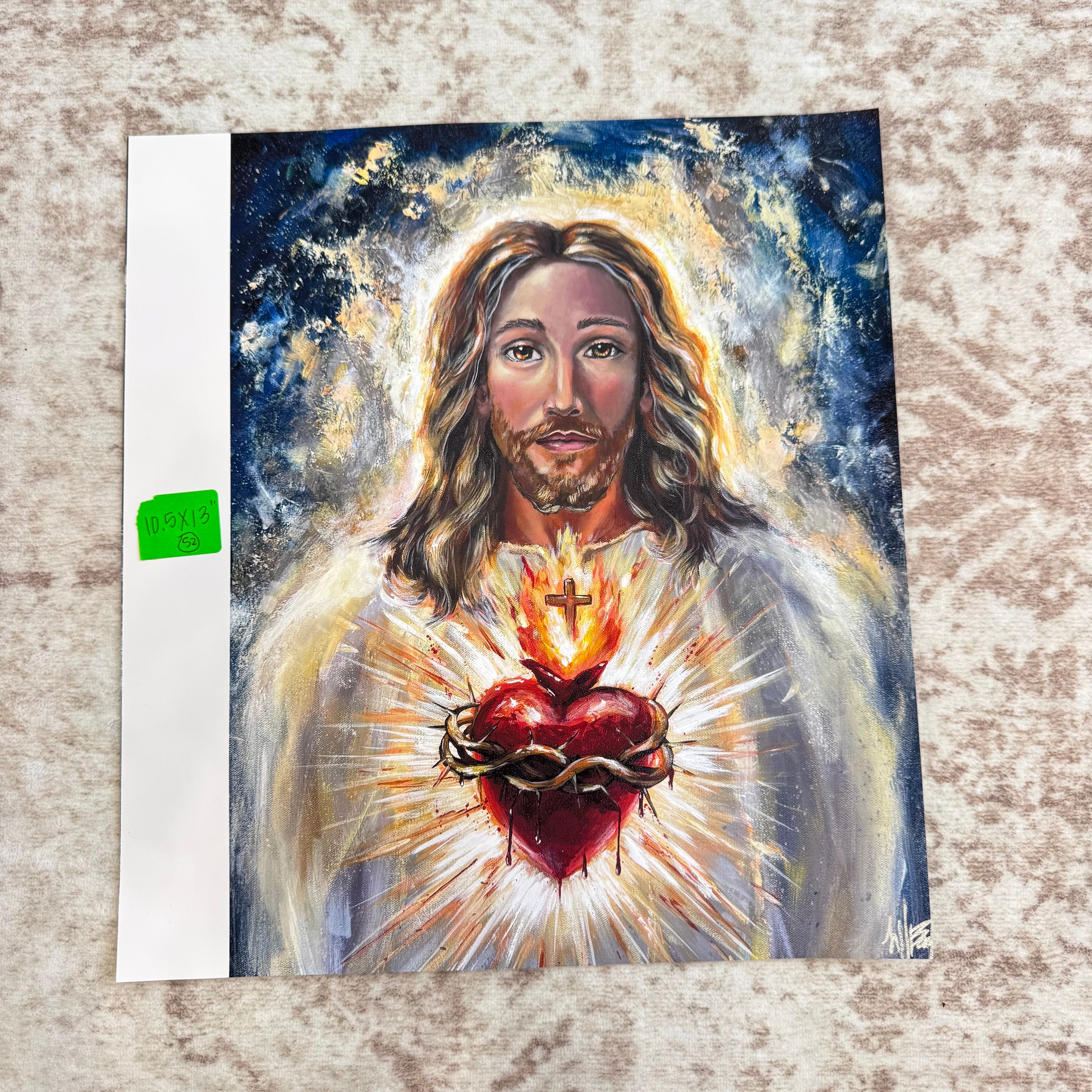 052 • His Most Sacred Heart • 10.5x13"