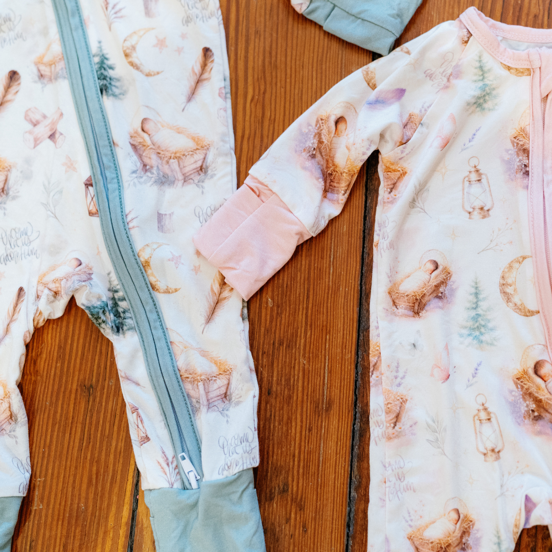 Convertible Zip Romper Bamboo Pajamas | PREORDER 2026