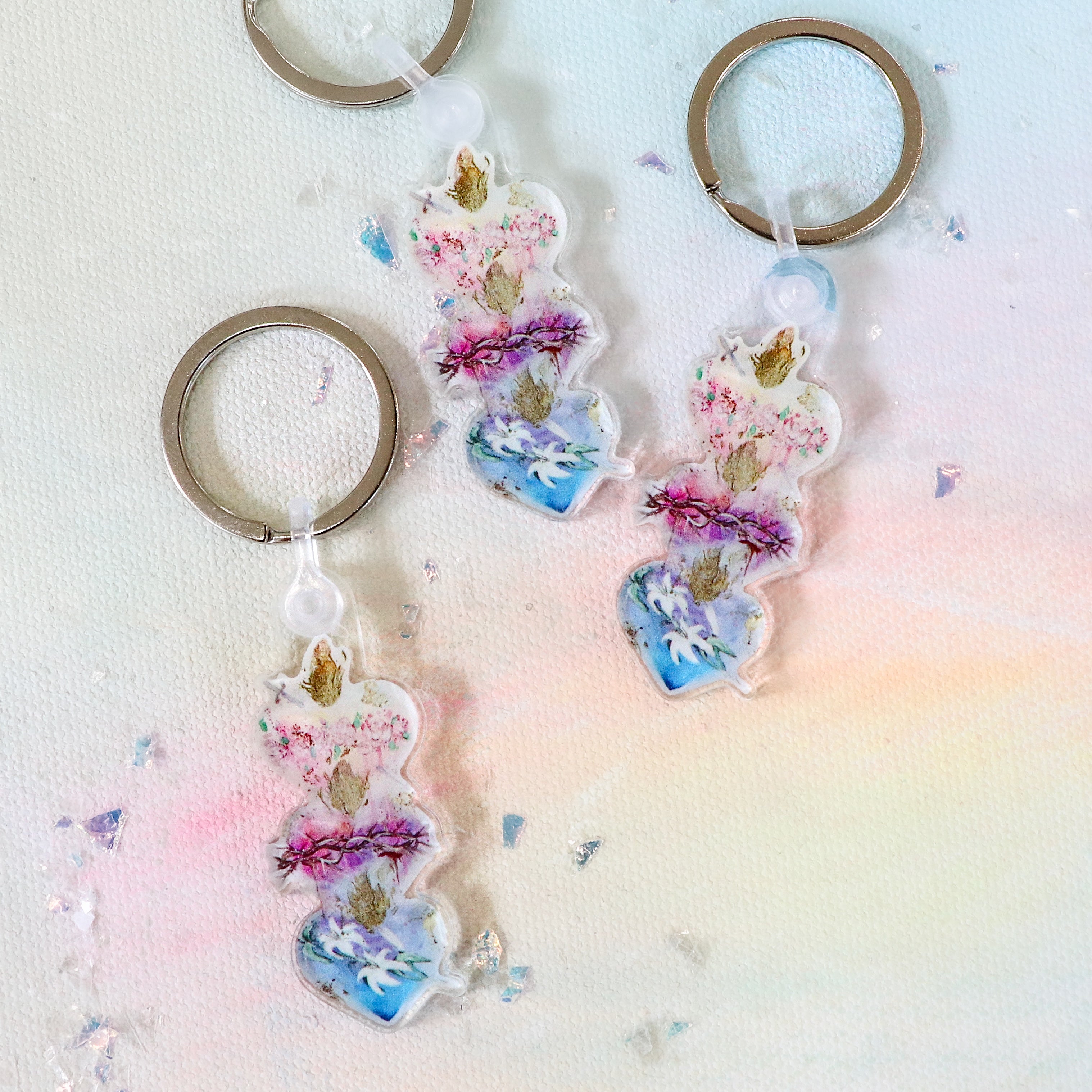 Humble Hearts Keychain