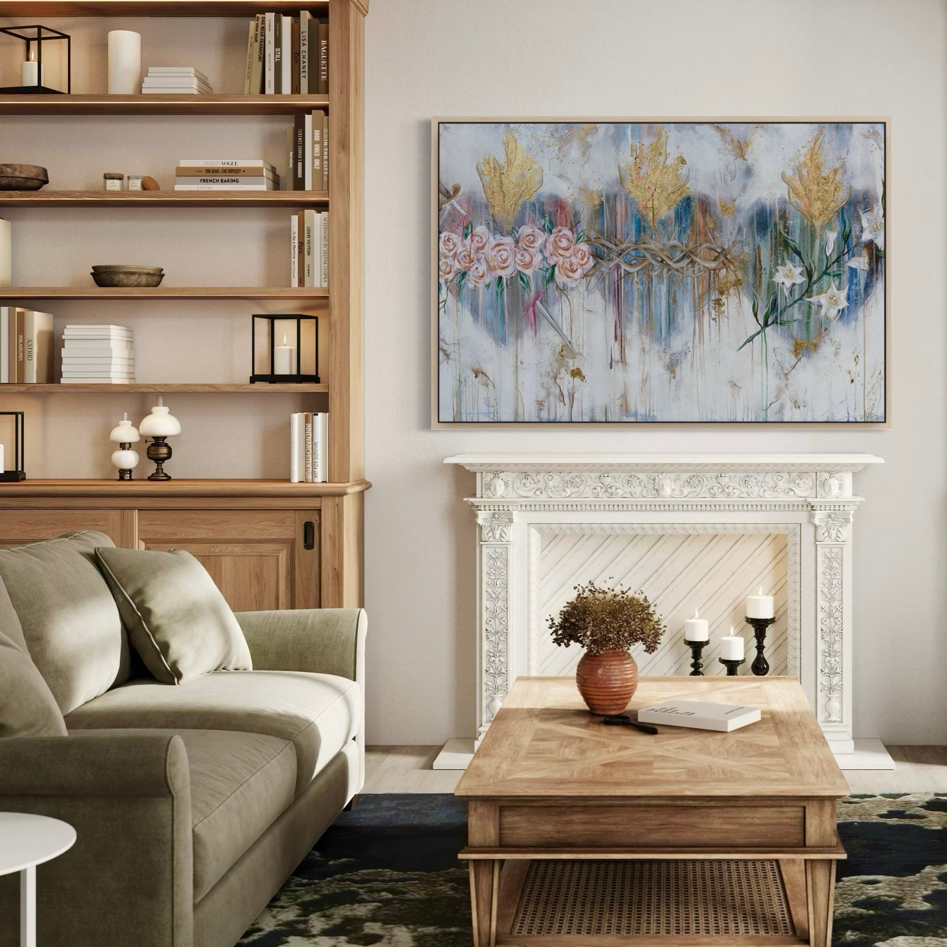 Three Hearts Fine Art Print