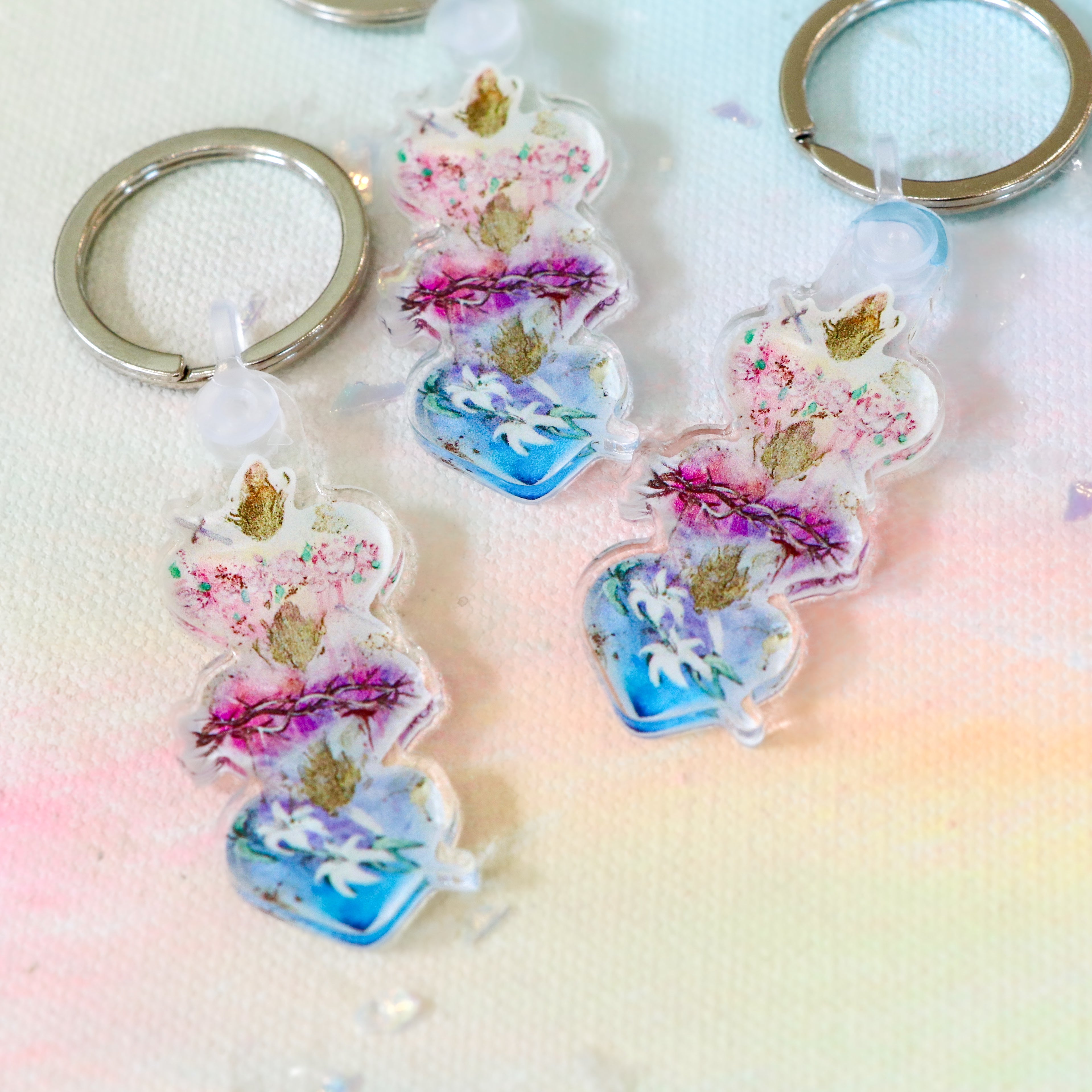 Humble Hearts Keychain