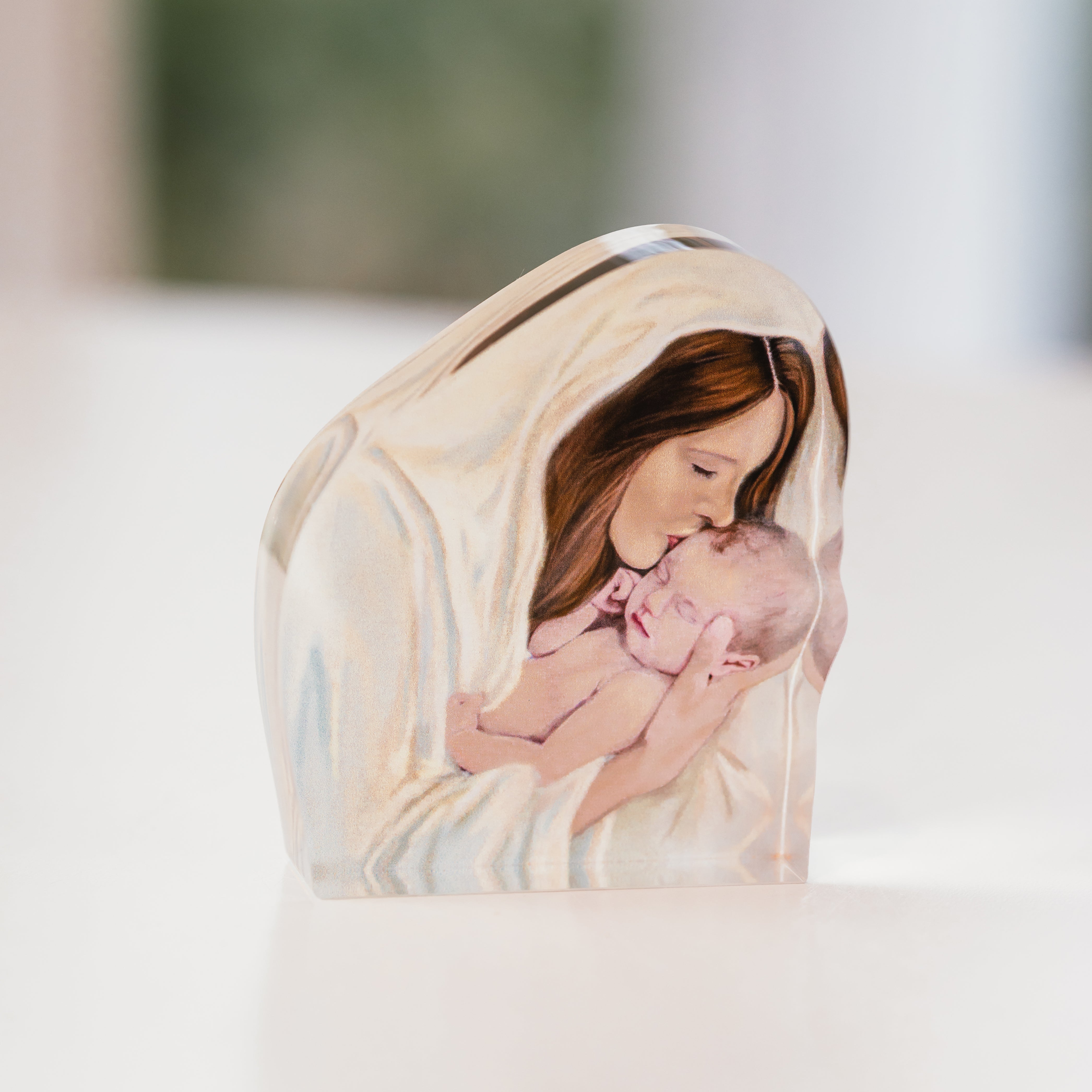 Behold Your Son Acrylic Block