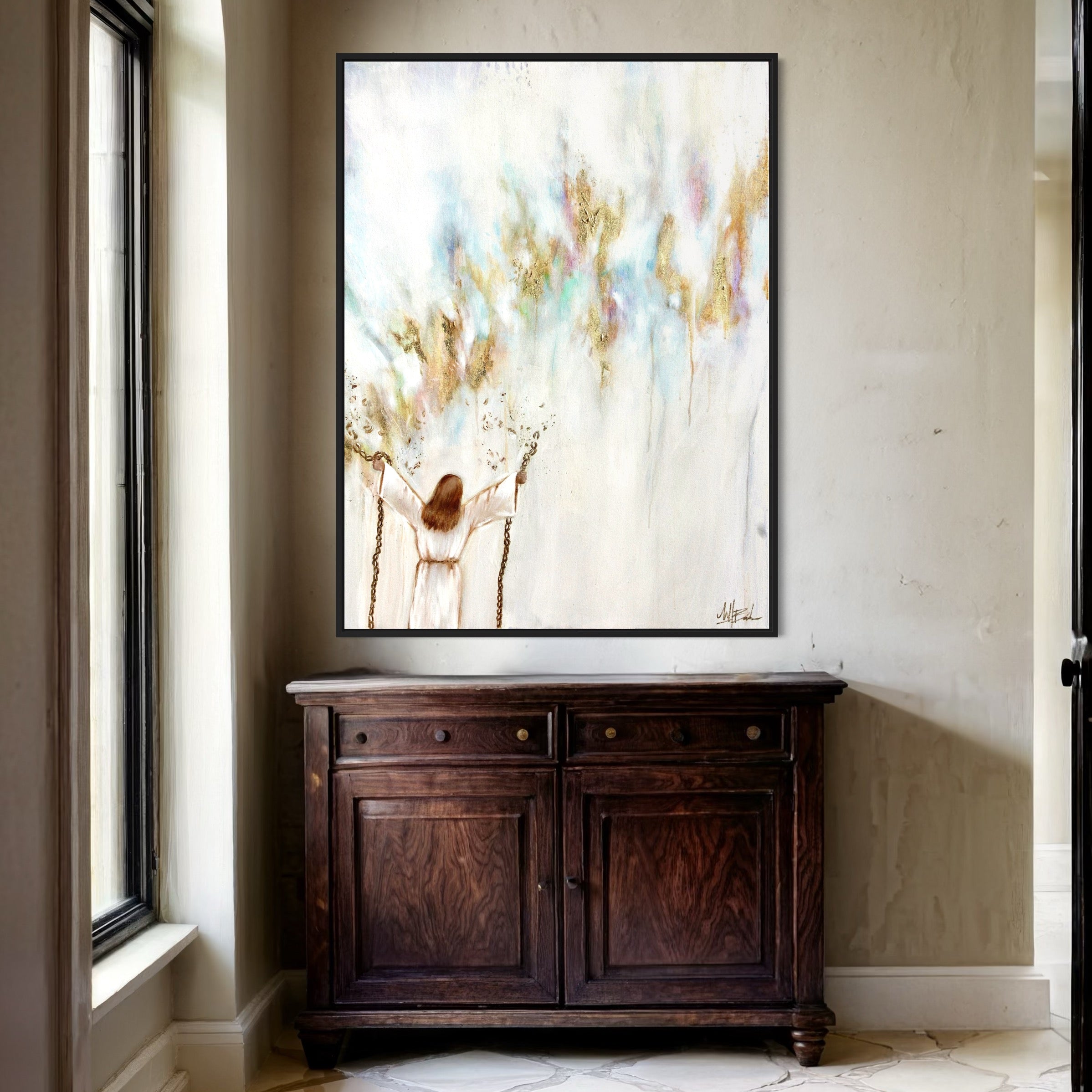 Jesus, Breaker of Chains Fine Art Print