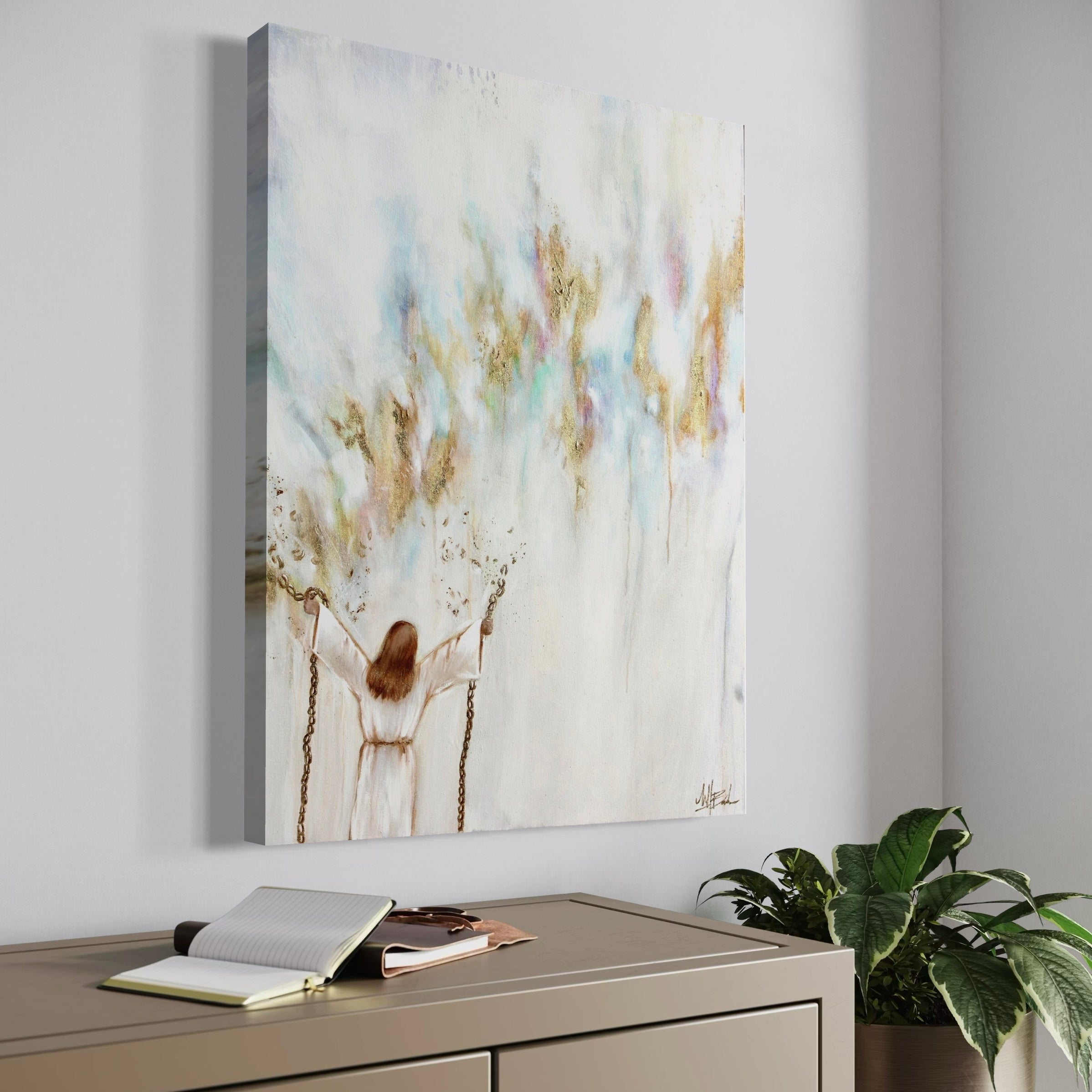 Jesus, Breaker of Chains Fine Art Print