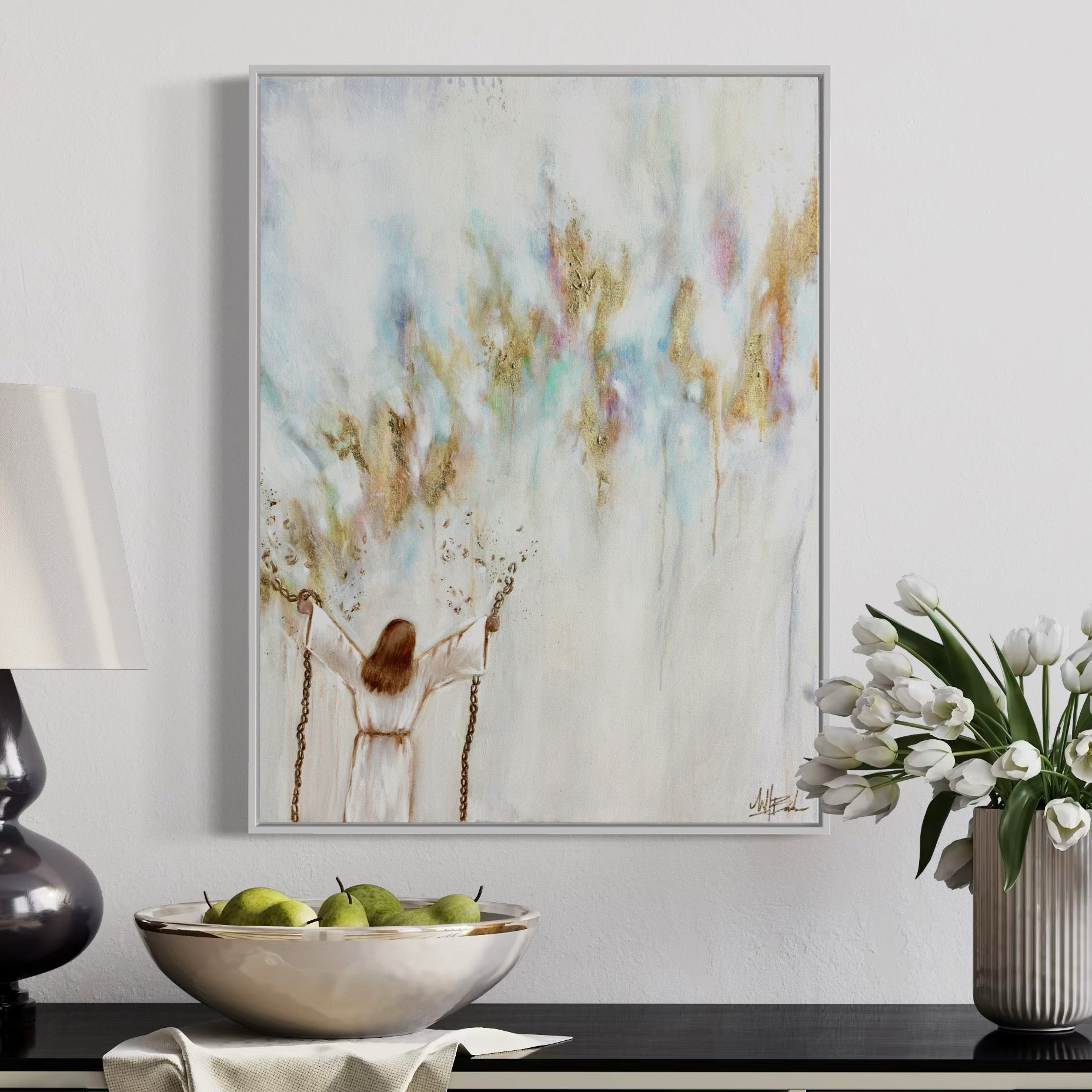 Jesus, Breaker of Chains Fine Art Print