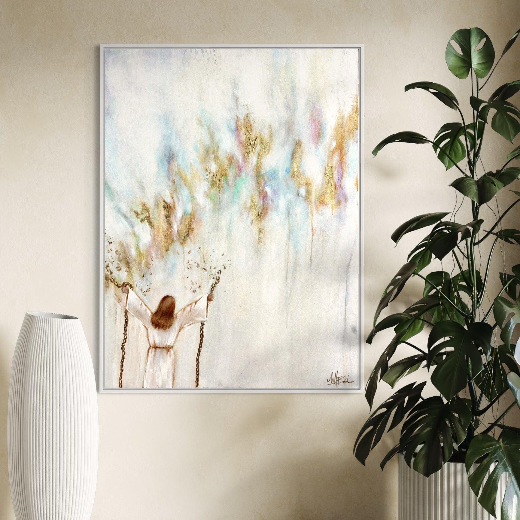 Jesus, Breaker of Chains Fine Art Print