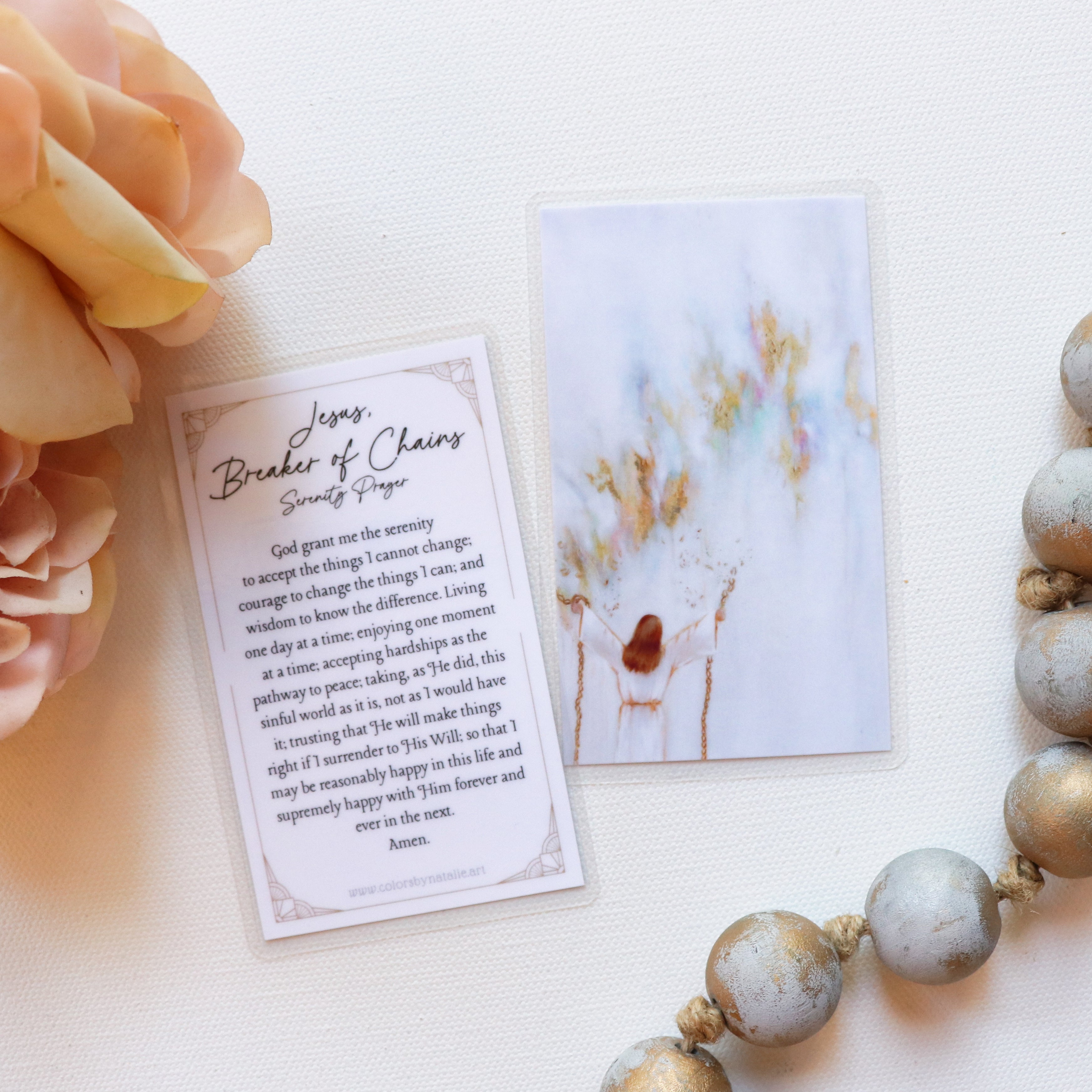 Jesus, Breaker of Chains Prayer Card