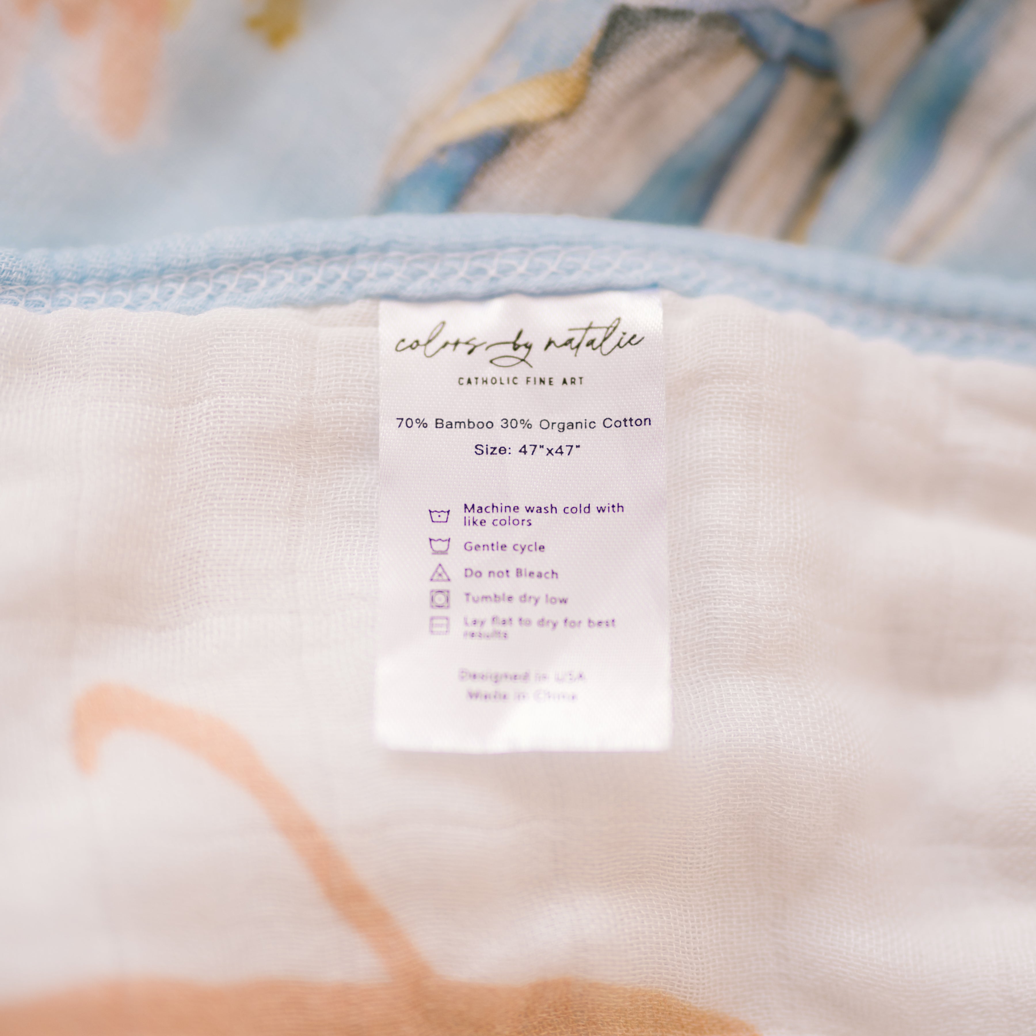 Mary Blessing Blanket • LARGE