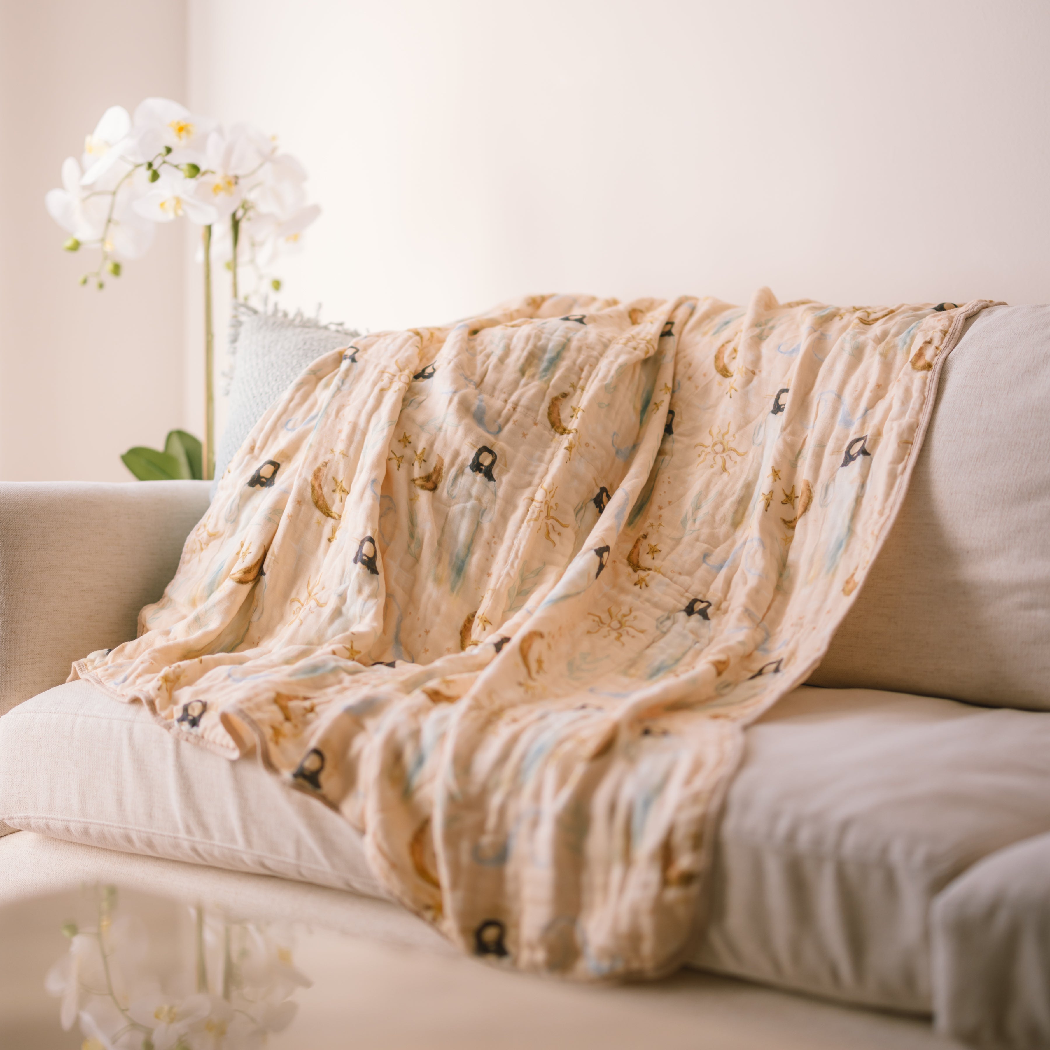 Jesus Blessing Blanket • SMALL