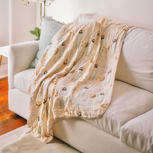 Jesus Blessing Blanket • LARGE