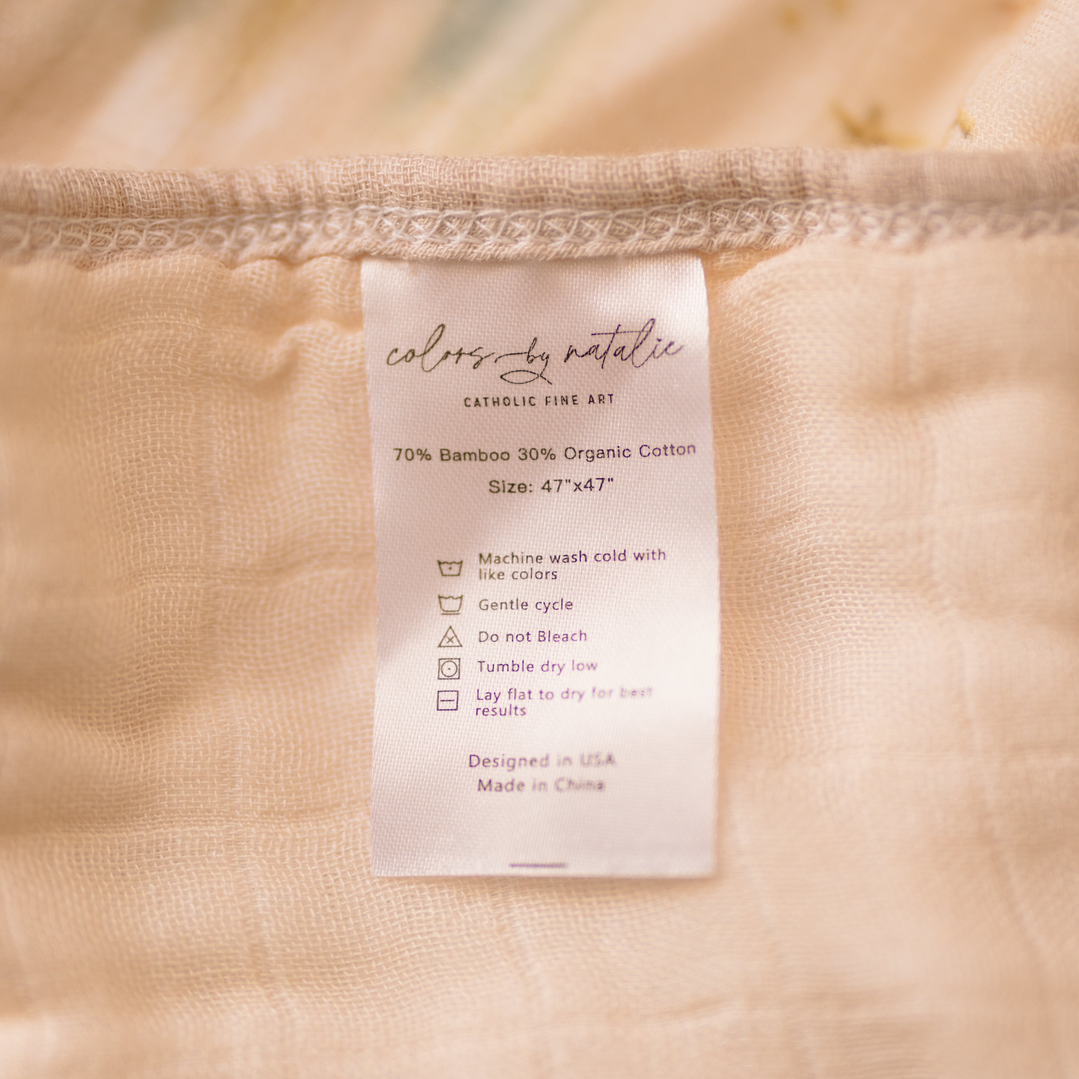 Jesus Blessing Blanket • SMALL