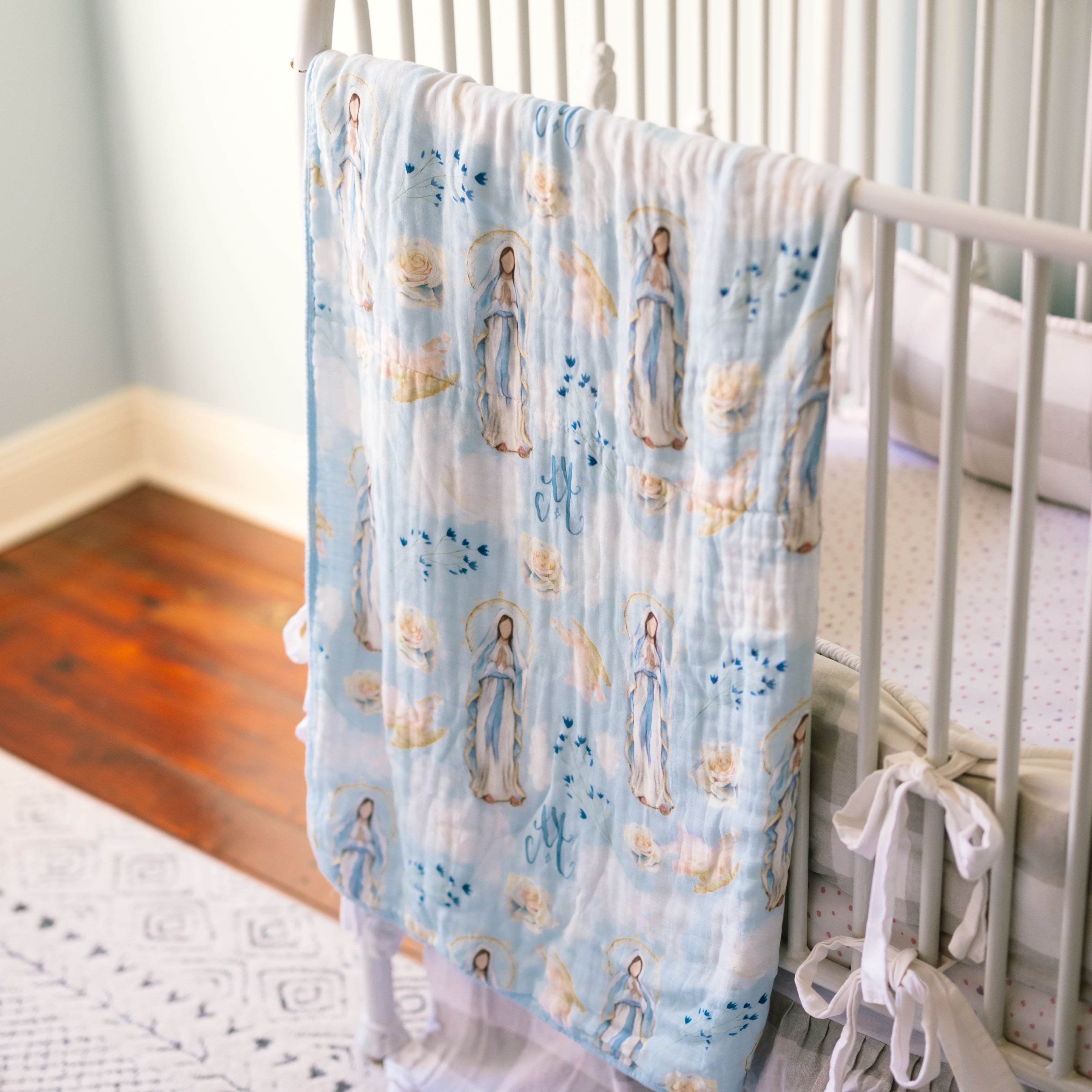 Mary Blessing Blanket • LARGE