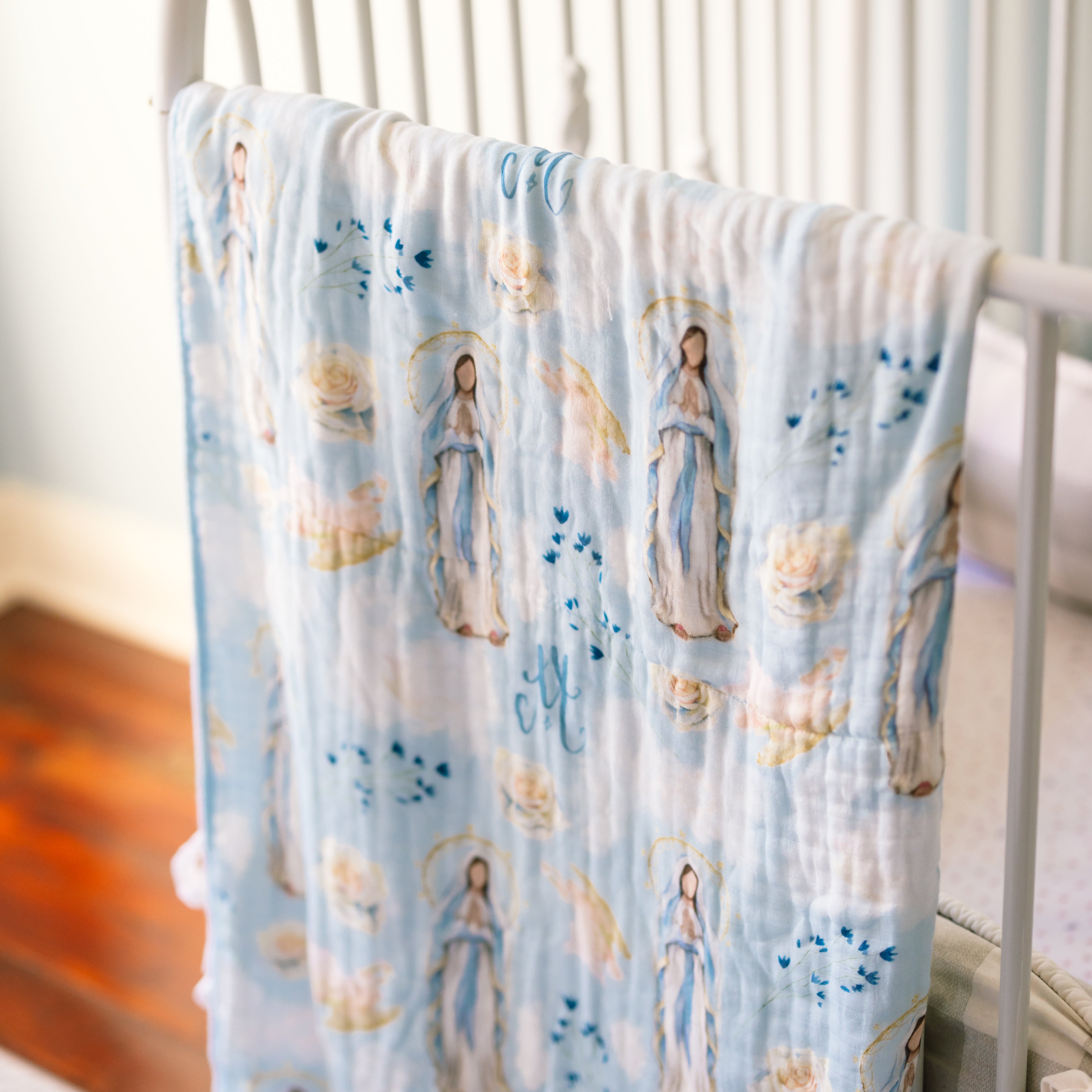 Mary Blessing Blanket • LARGE