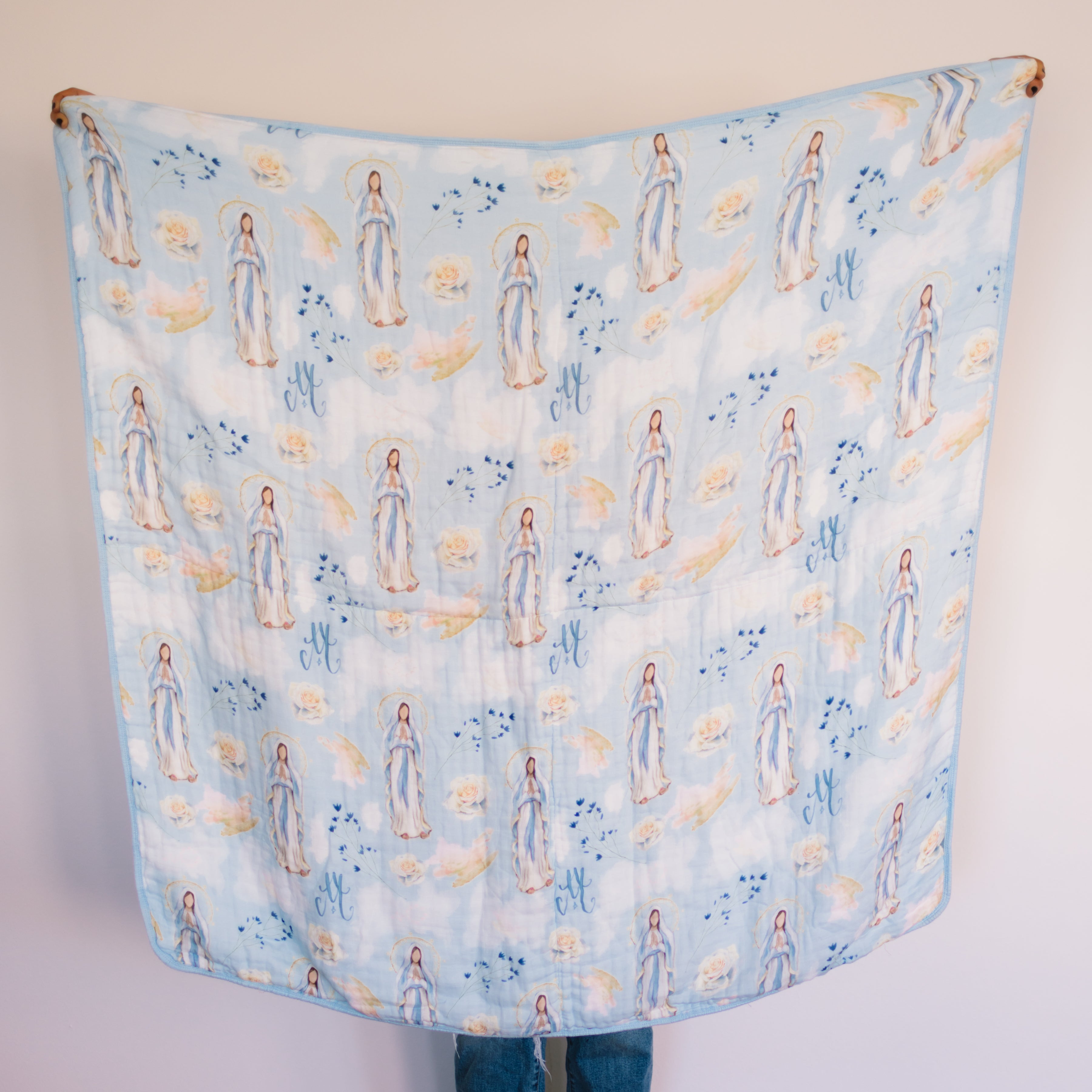 Mary Blessing Blanket • LARGE