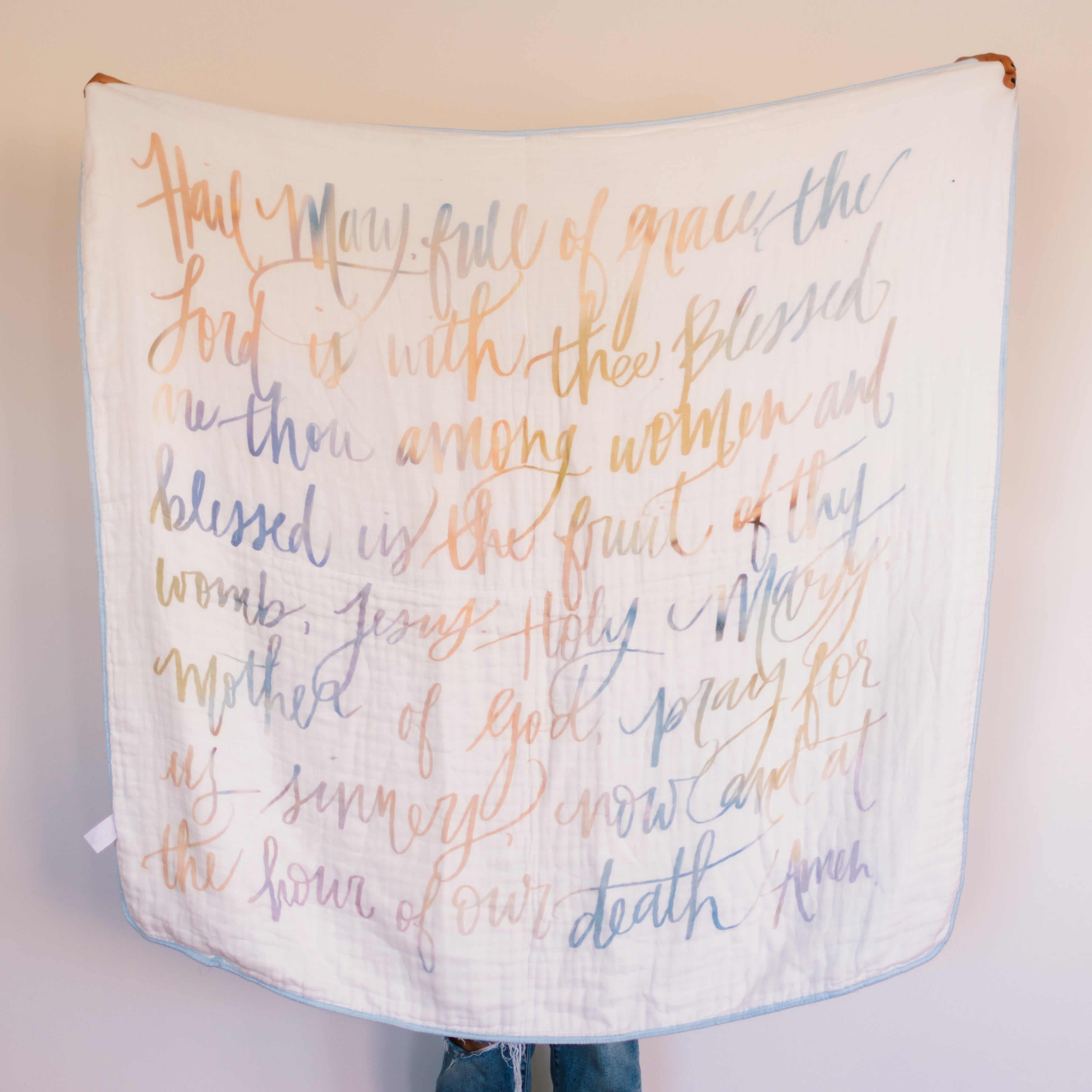 Mary Blessing Blanket • LARGE
