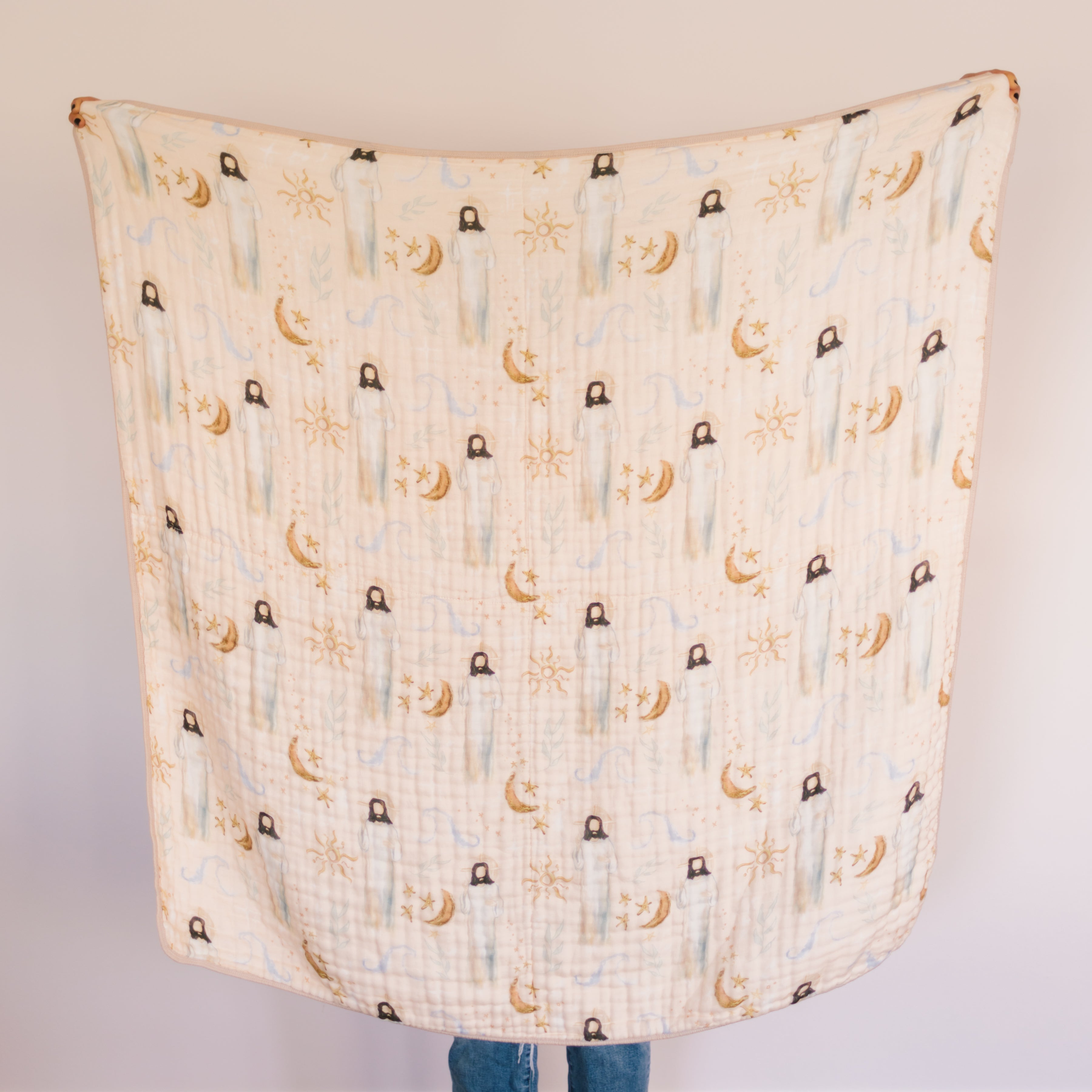 Jesus Blessing Blanket • SMALL