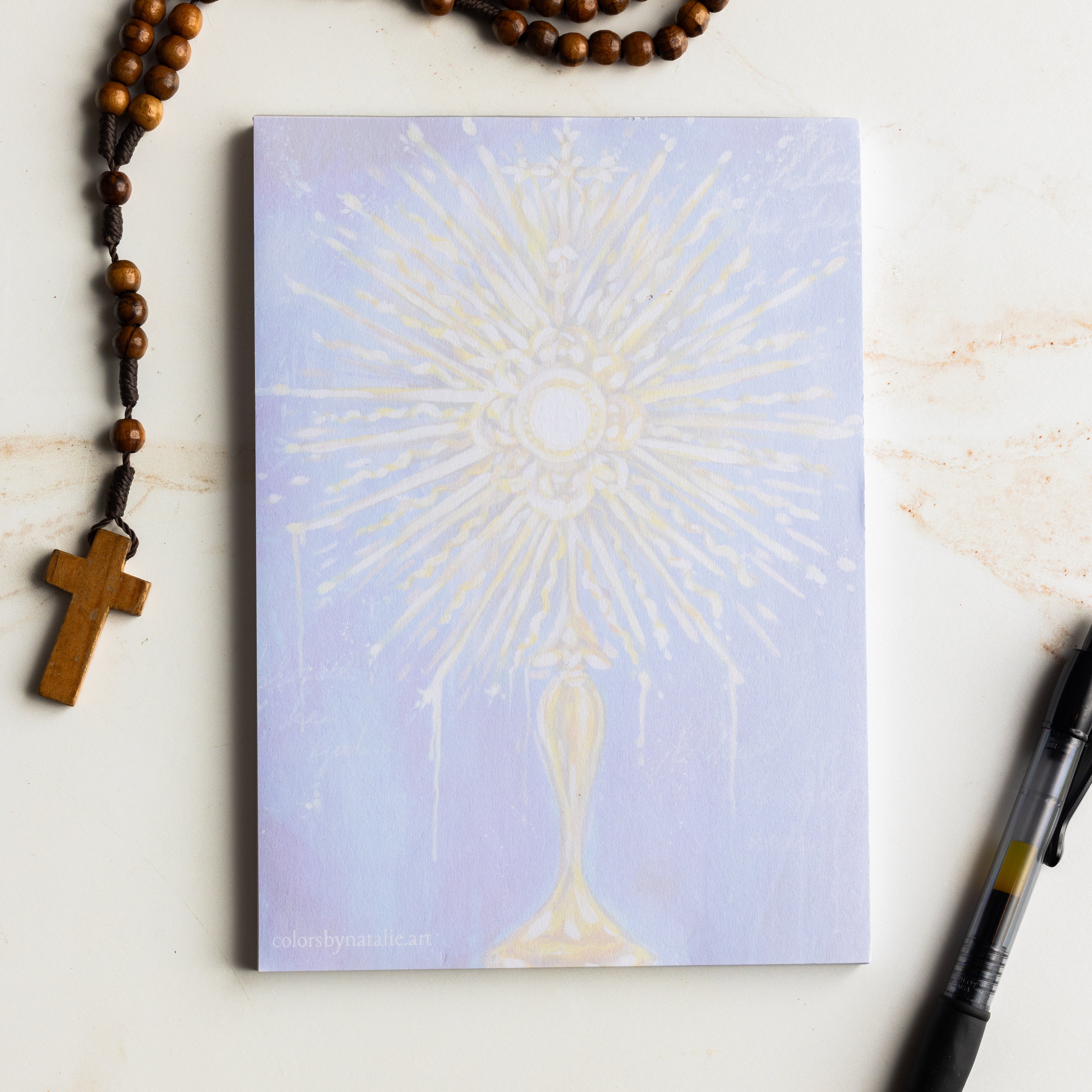 Jesus in the Eucharist Notepad