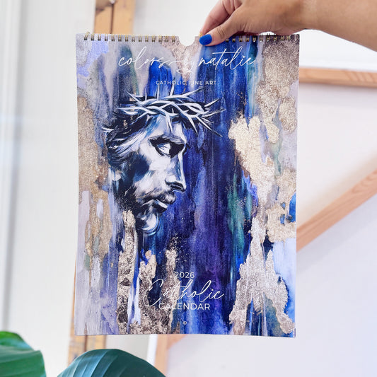 PREORDER 2026 Colors by Natalie Catholic Calendar