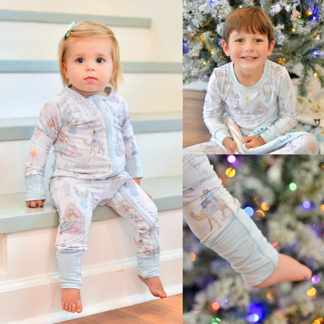 Convertible Zip Romper Bamboo Pajamas | LIMITED QUANTITY