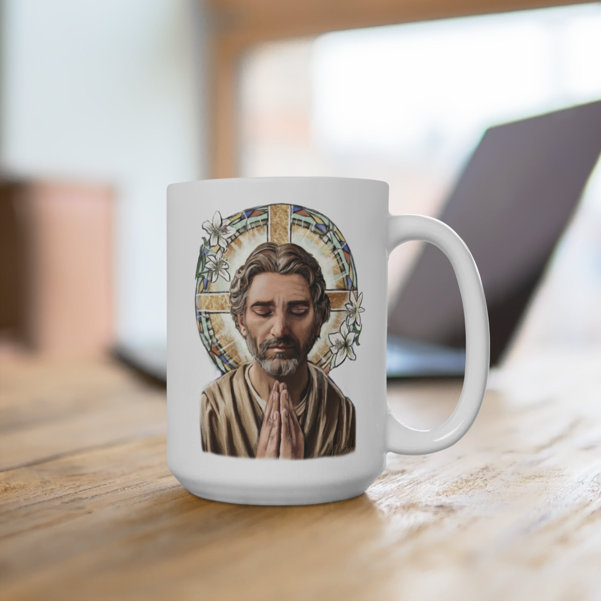 A Father Who Prays Mug