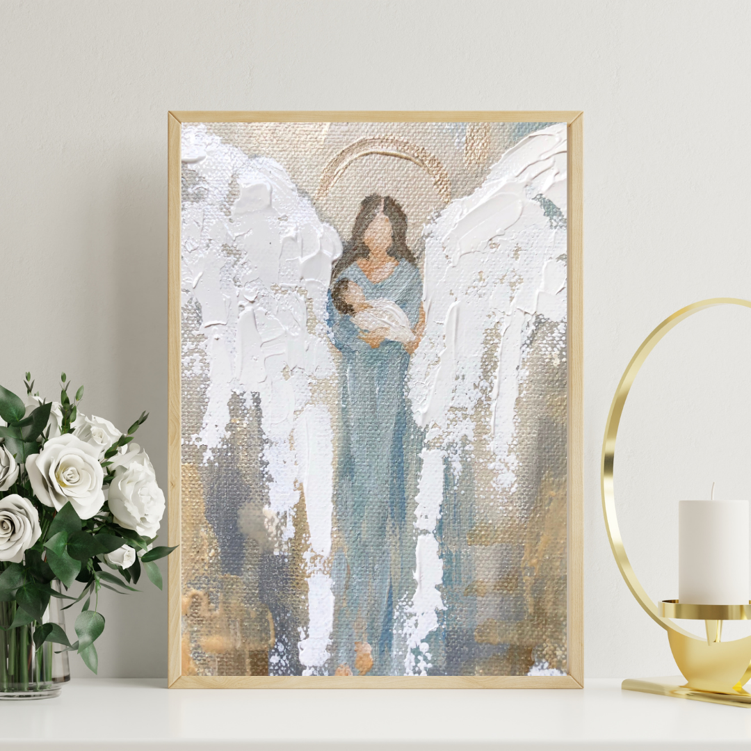 Covered in Feathers Fine Art Print