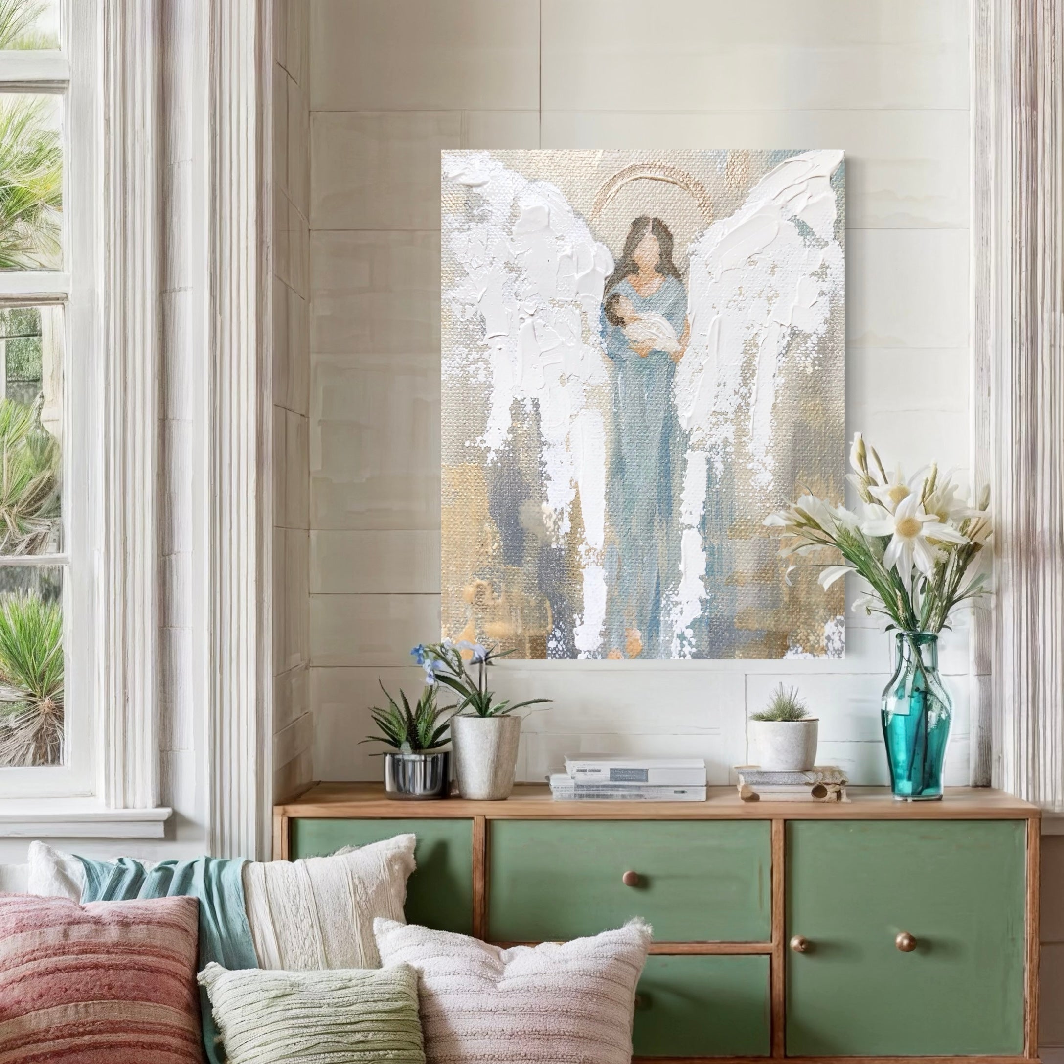 Covered in Feathers Fine Art Print