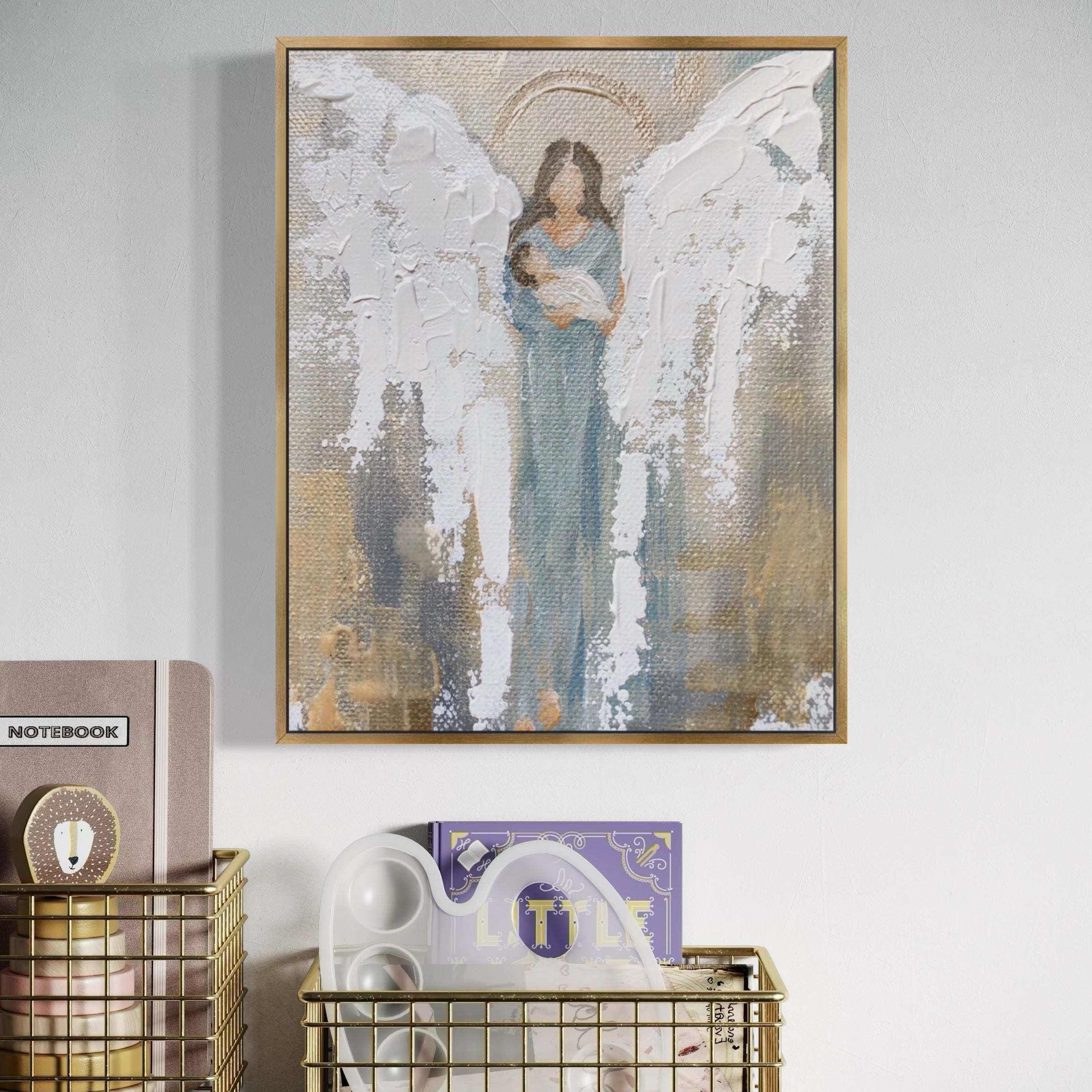 Covered in Feathers Fine Art Print