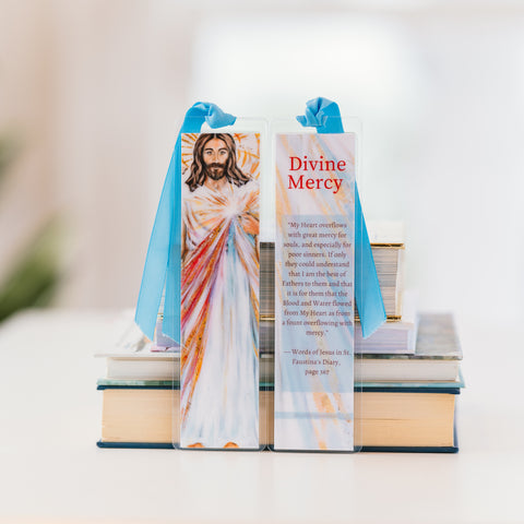Divine Mercy Bookmark – Colors by Natalie
