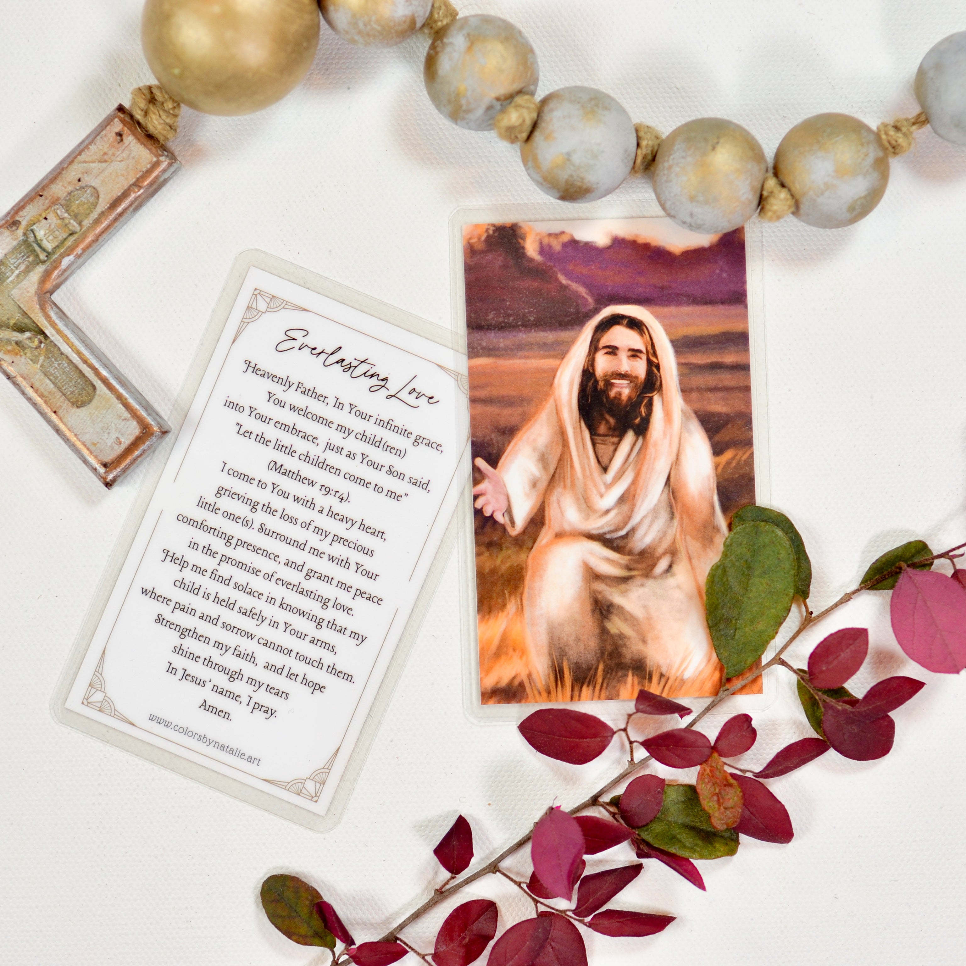 Everlasting Love Prayer Card