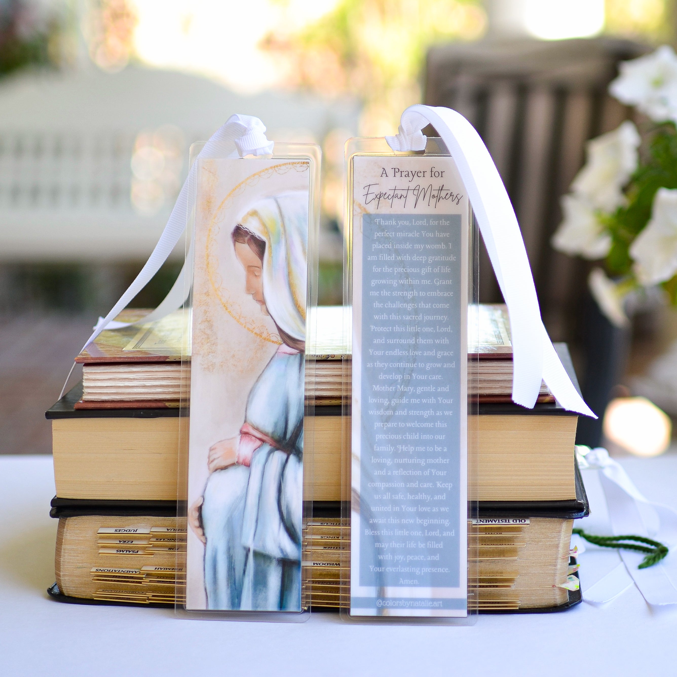 A Prayer for Expectant Mothers Bookmark