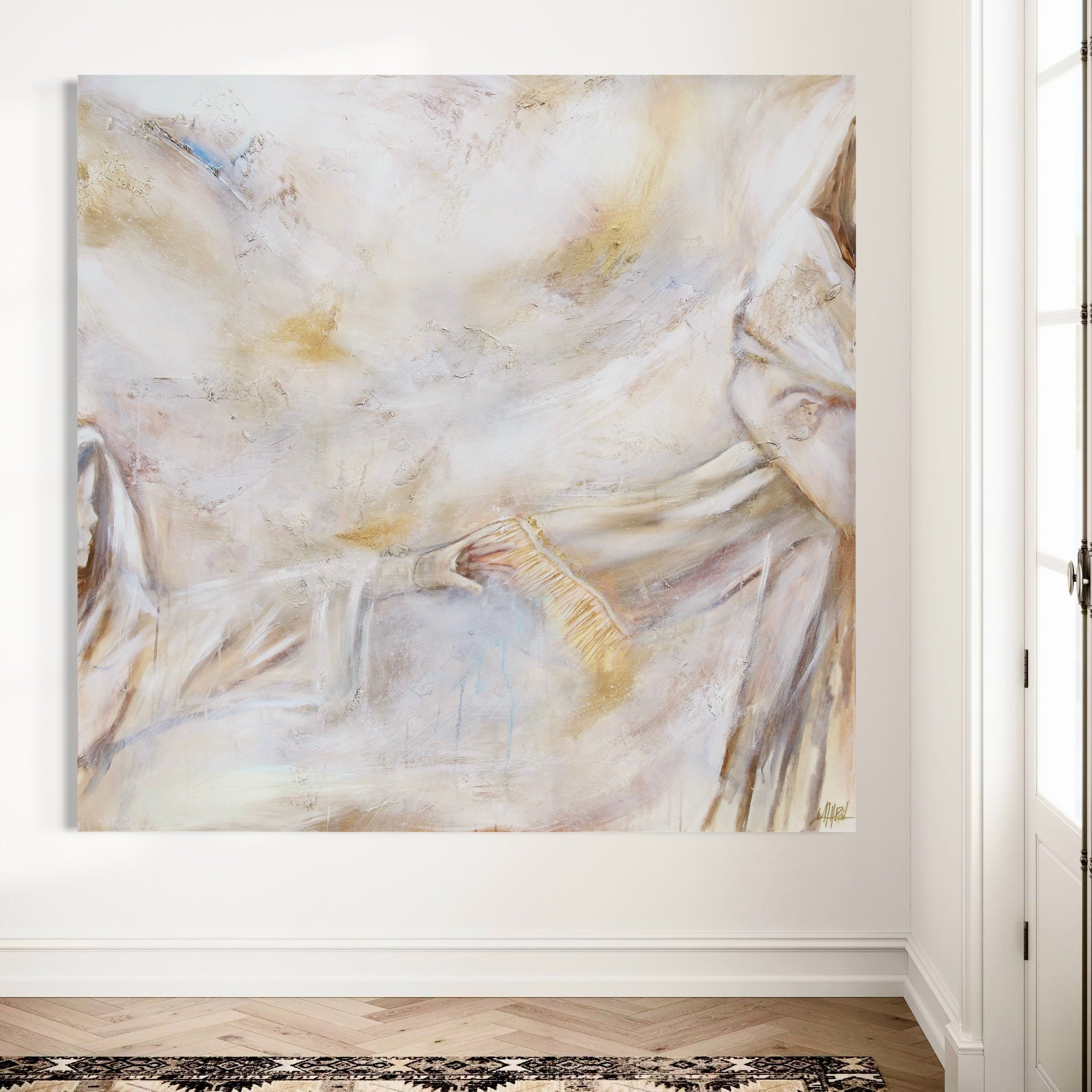 Hem of His Garment Fine Art Print