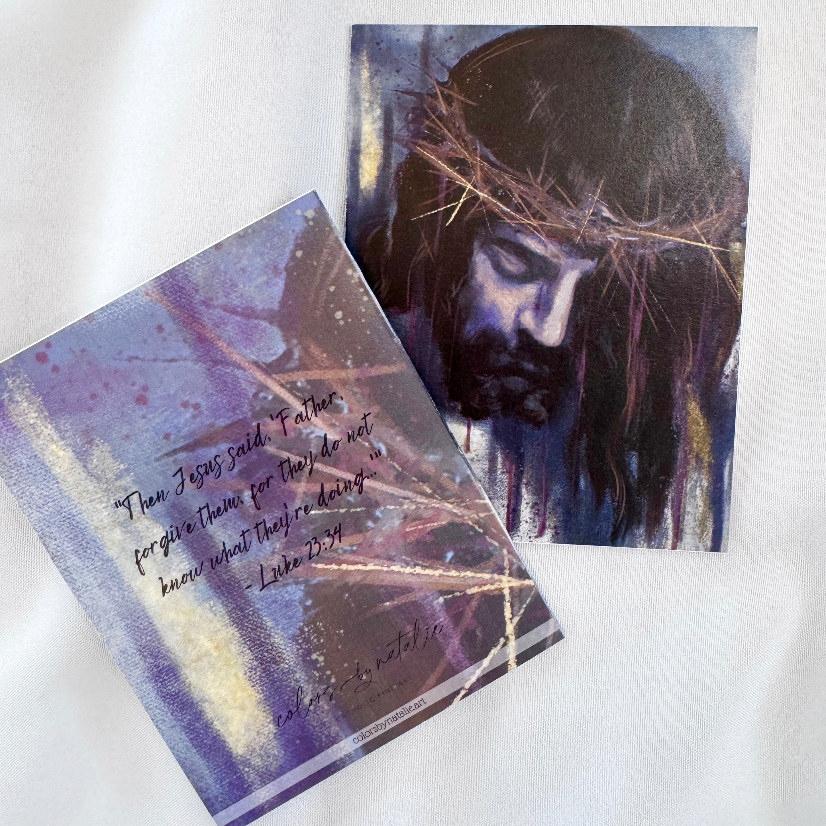 Father Forgive Them Greeting Card