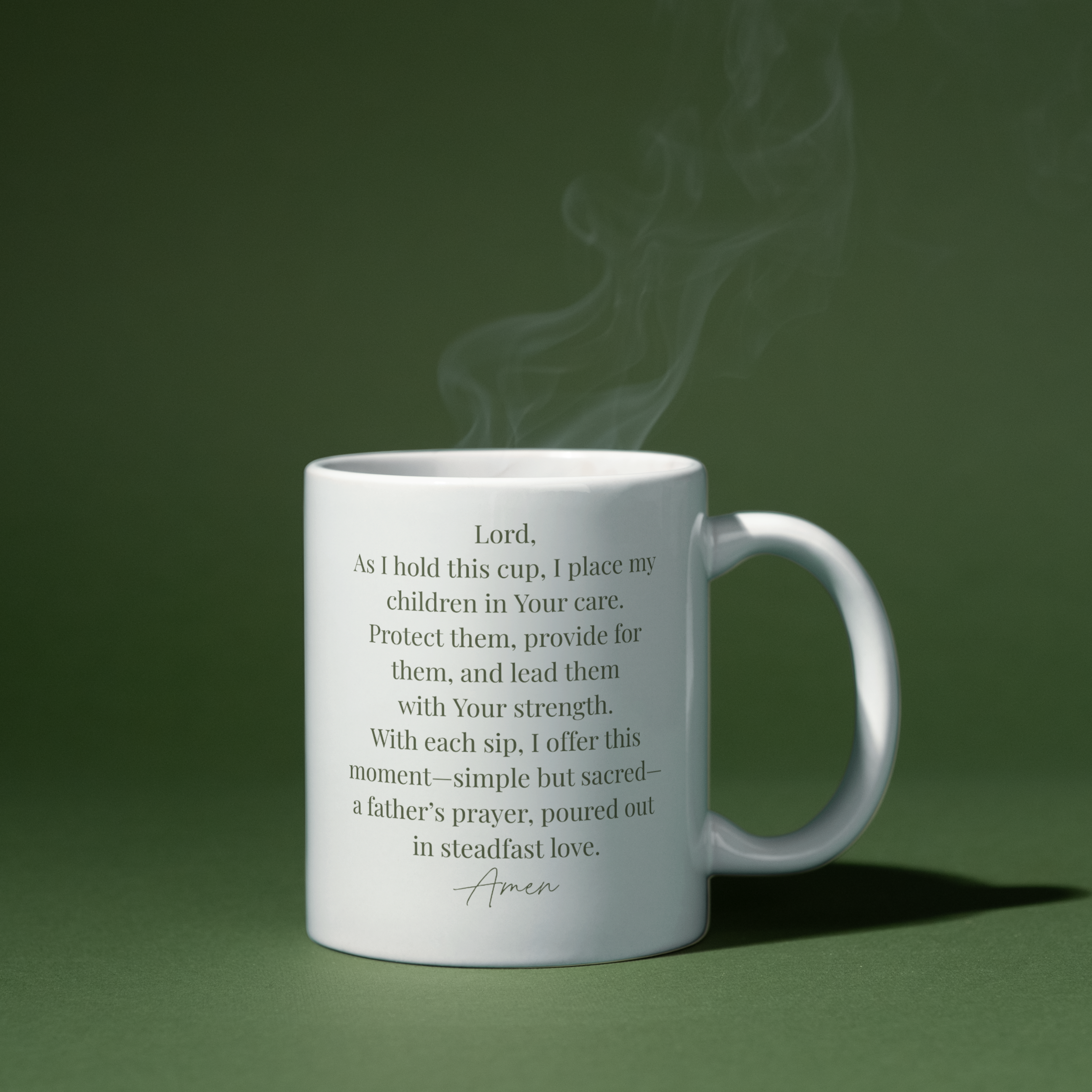 A Father Who Prays Mug