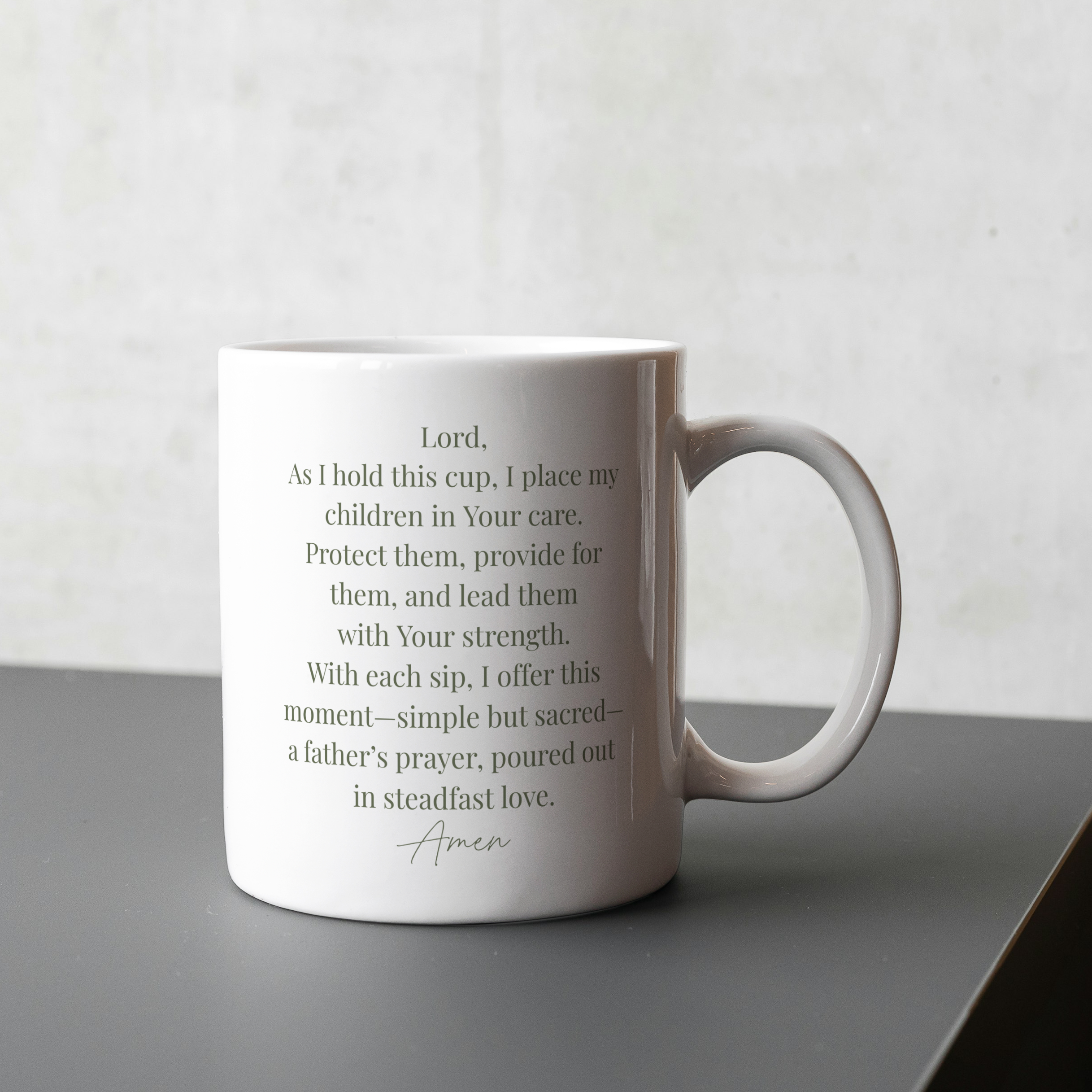 A Father Who Prays Mug