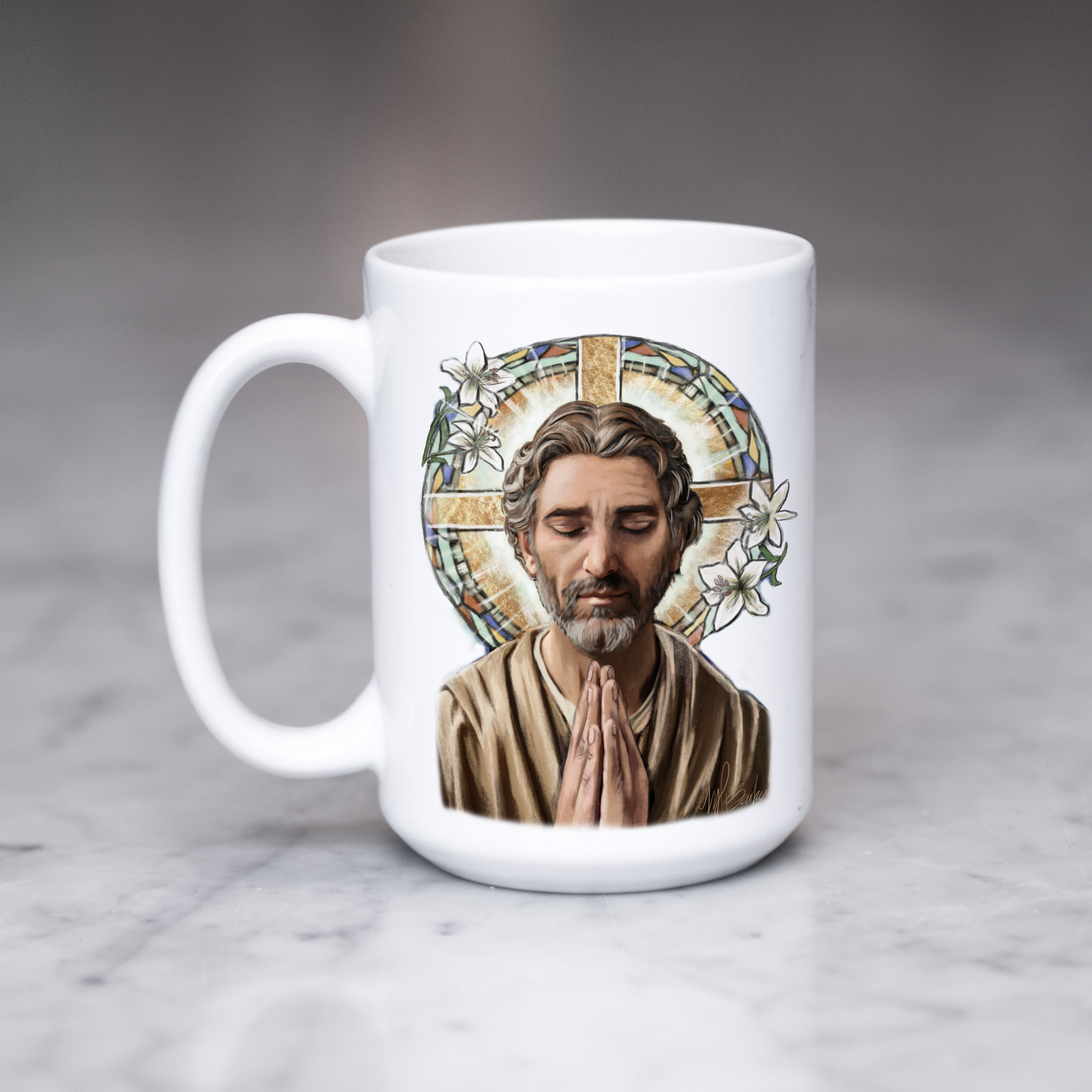 A Father Who Prays Mug