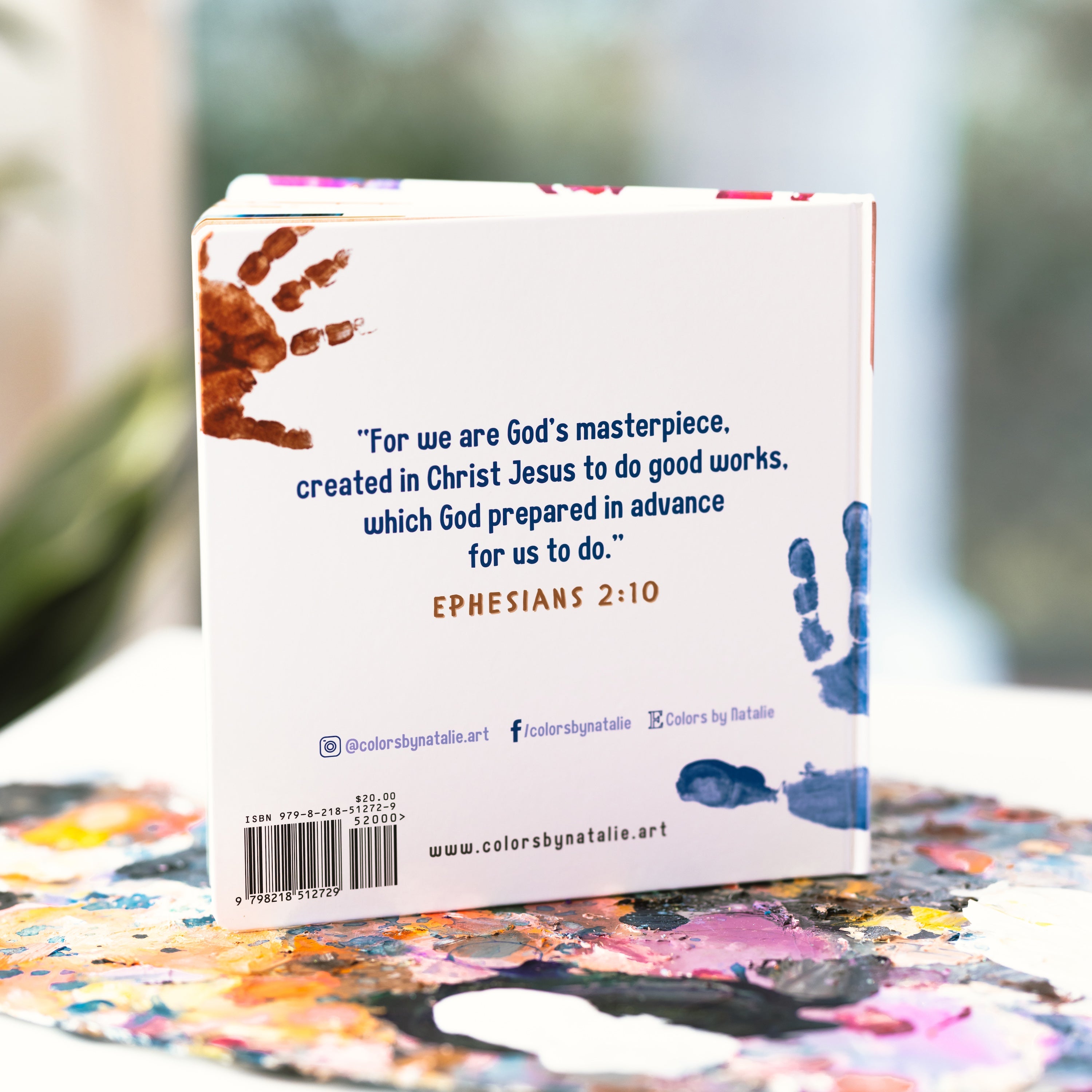 Finger Painting the Face of Jesus Children’s Book