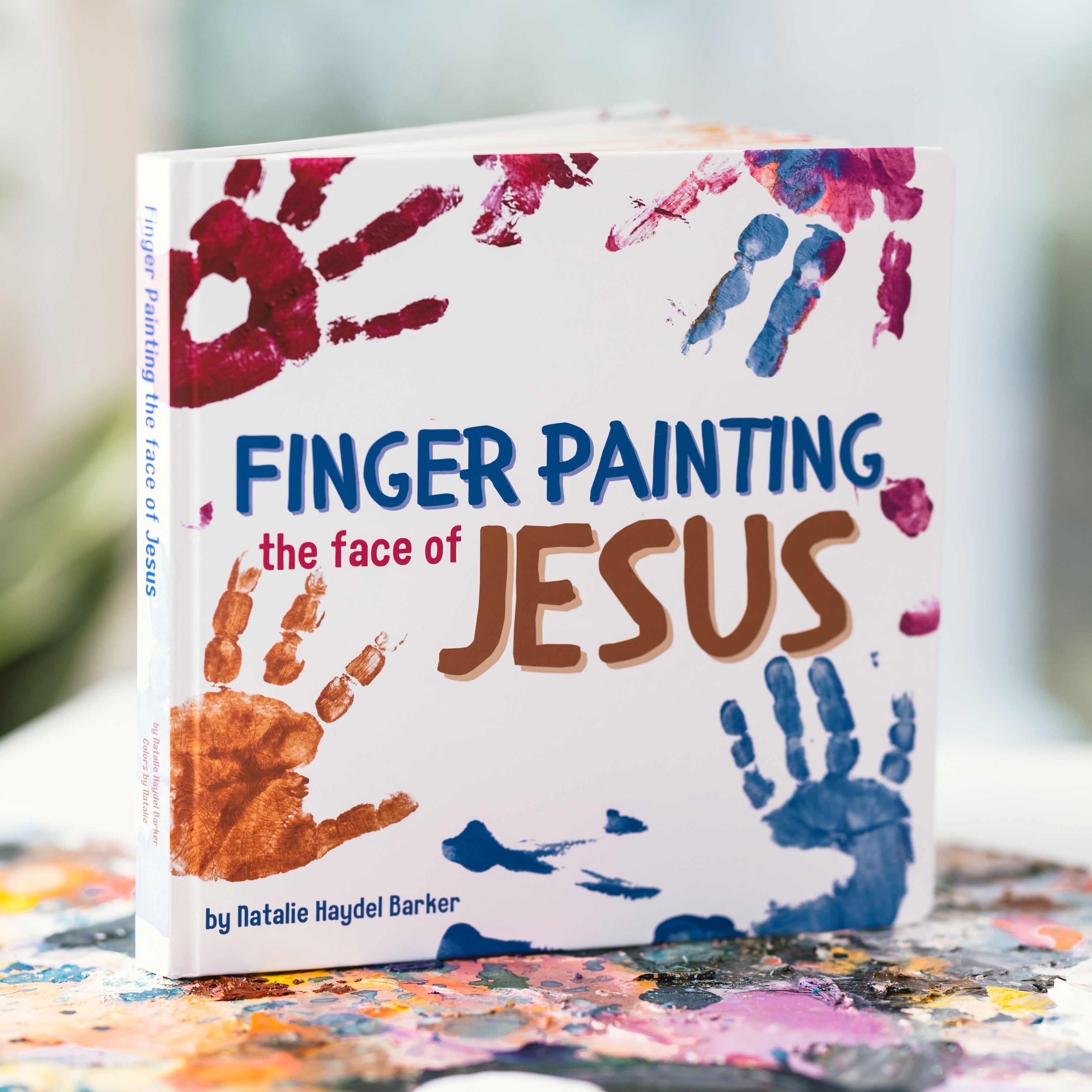 Finger Painting the Face of Jesus Children’s Book