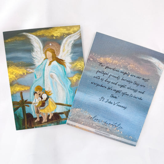 Guardian Angel Greeting Card